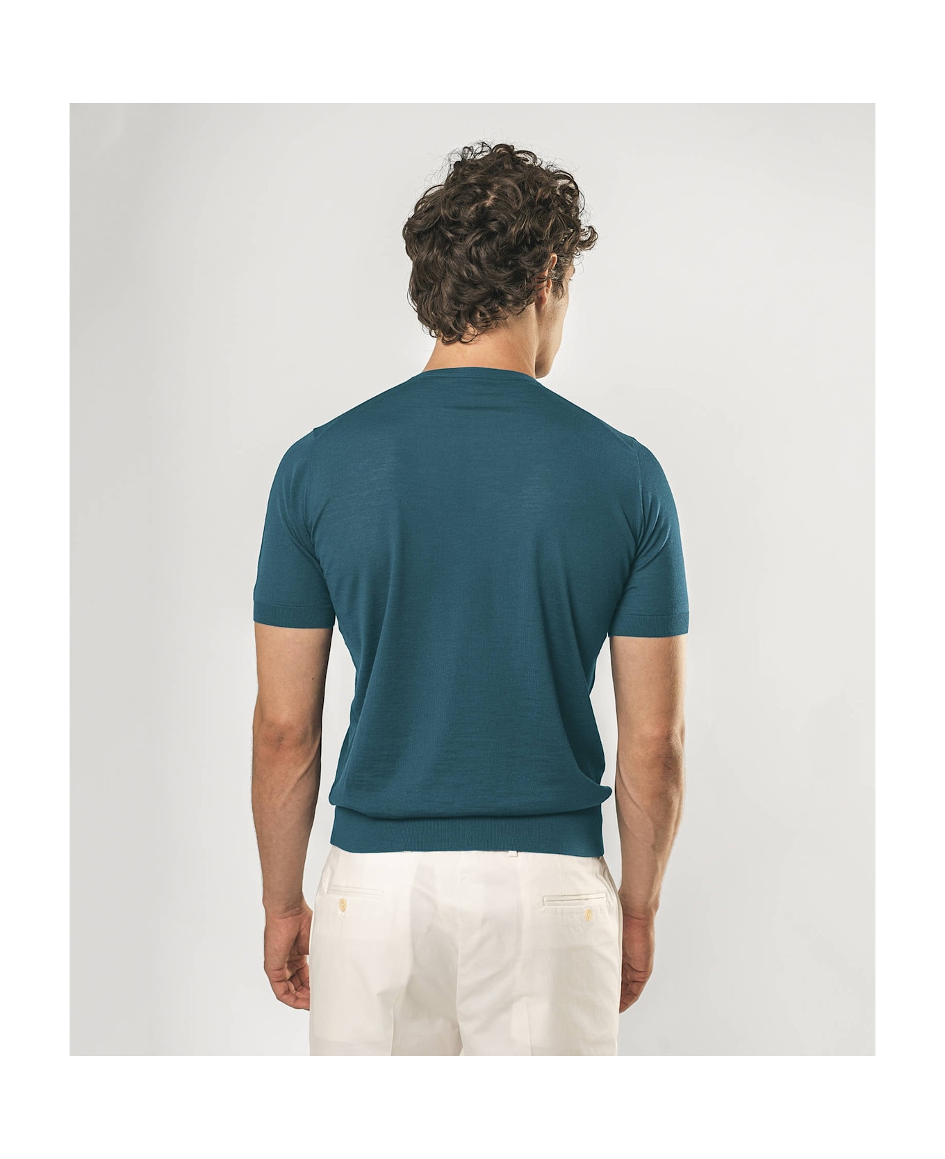 Larusmiani Crewneck Roquebrune T-Shirt - Green