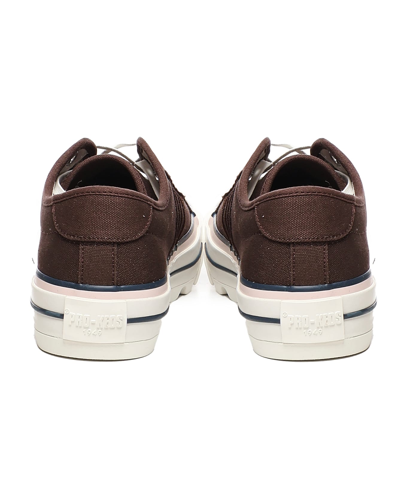 PRO-Keds Low Sneakers With Platform - Brown