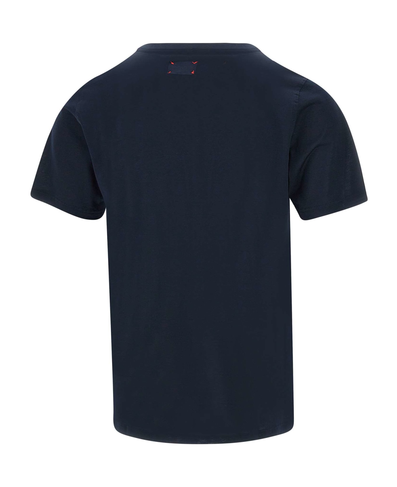 Kiton Cotton T-shirt - BLUE シャツ