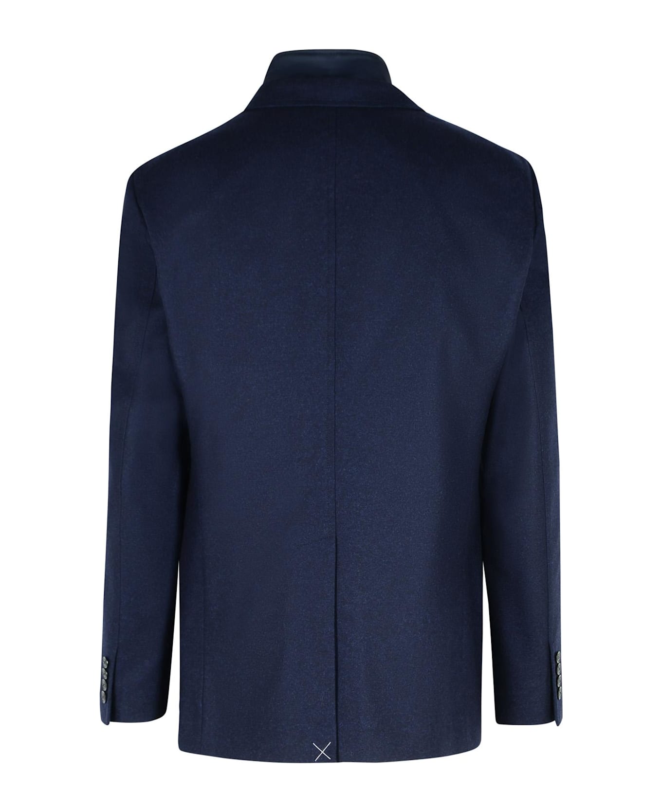 Fay 'db' Navy Polyamide Jacket - Indigo