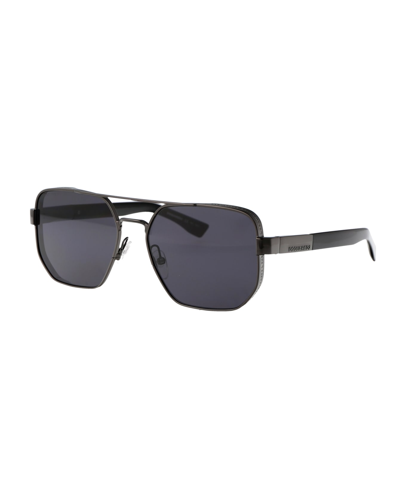 Dsquared2 Eyewear D2 0083/s Sunglasses - V81IR DARK RUTHENIUM BLACK