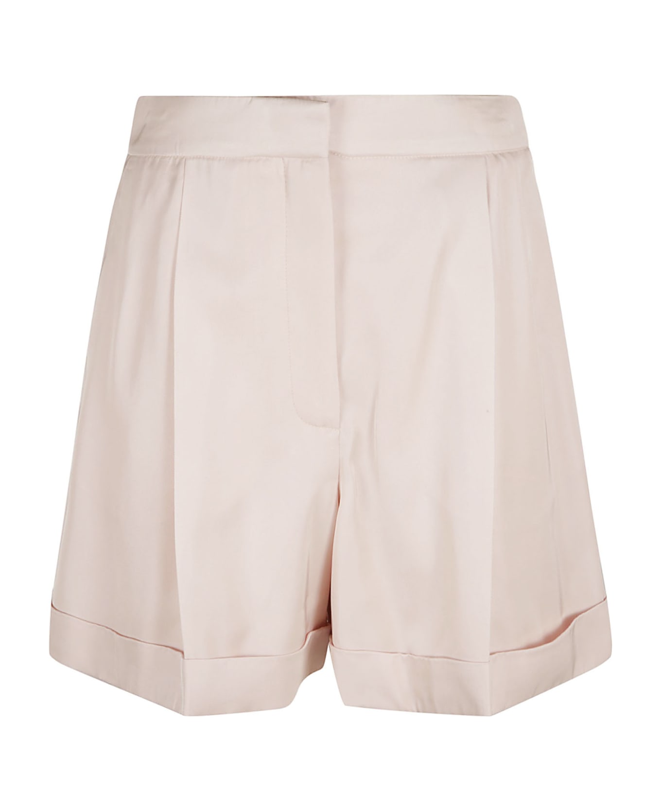 Alexander McQueen Foldover Plain Trouser Shorts - Venus