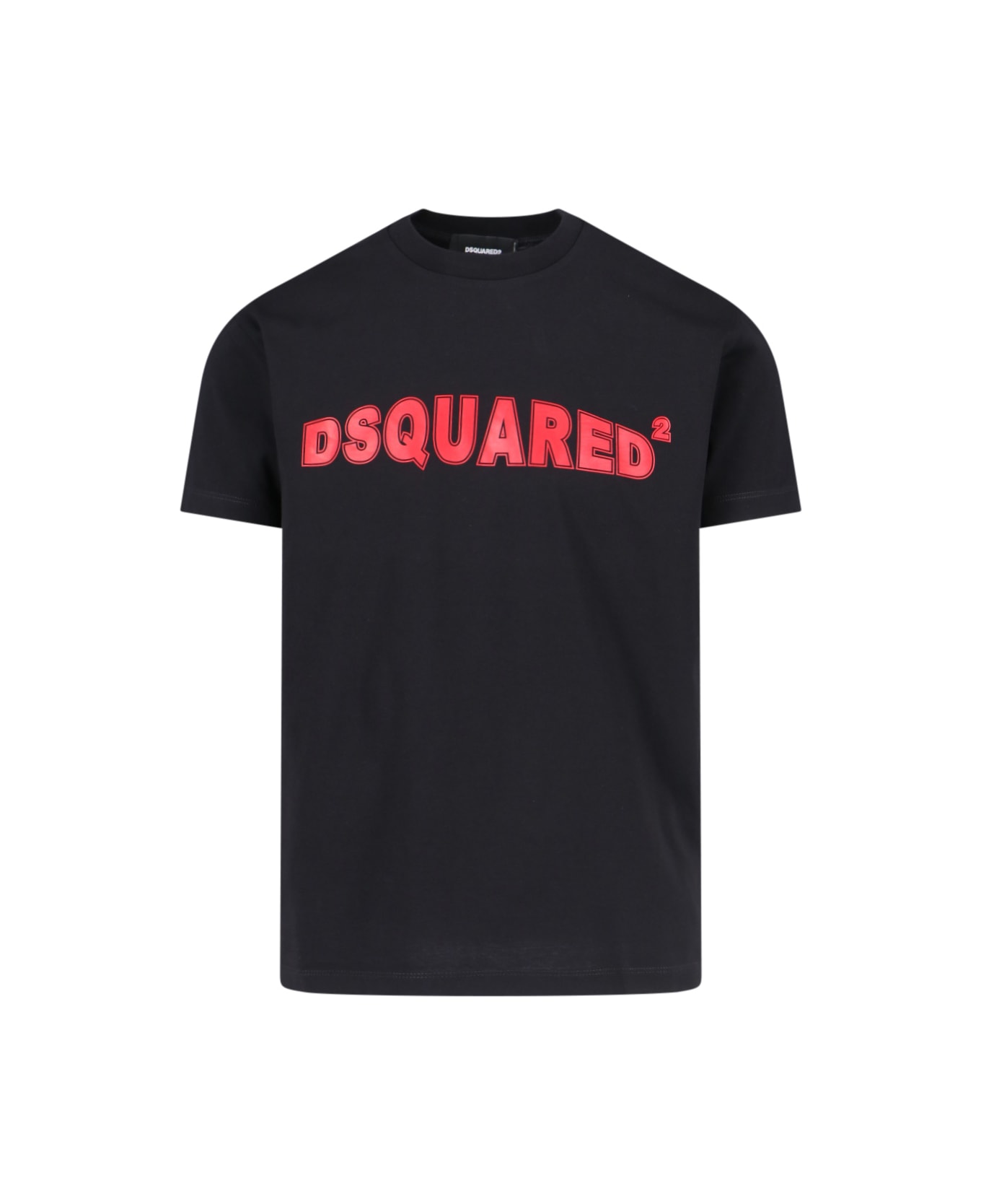 Dsquared2 "cool Fit" Logo T-shirt - Black  