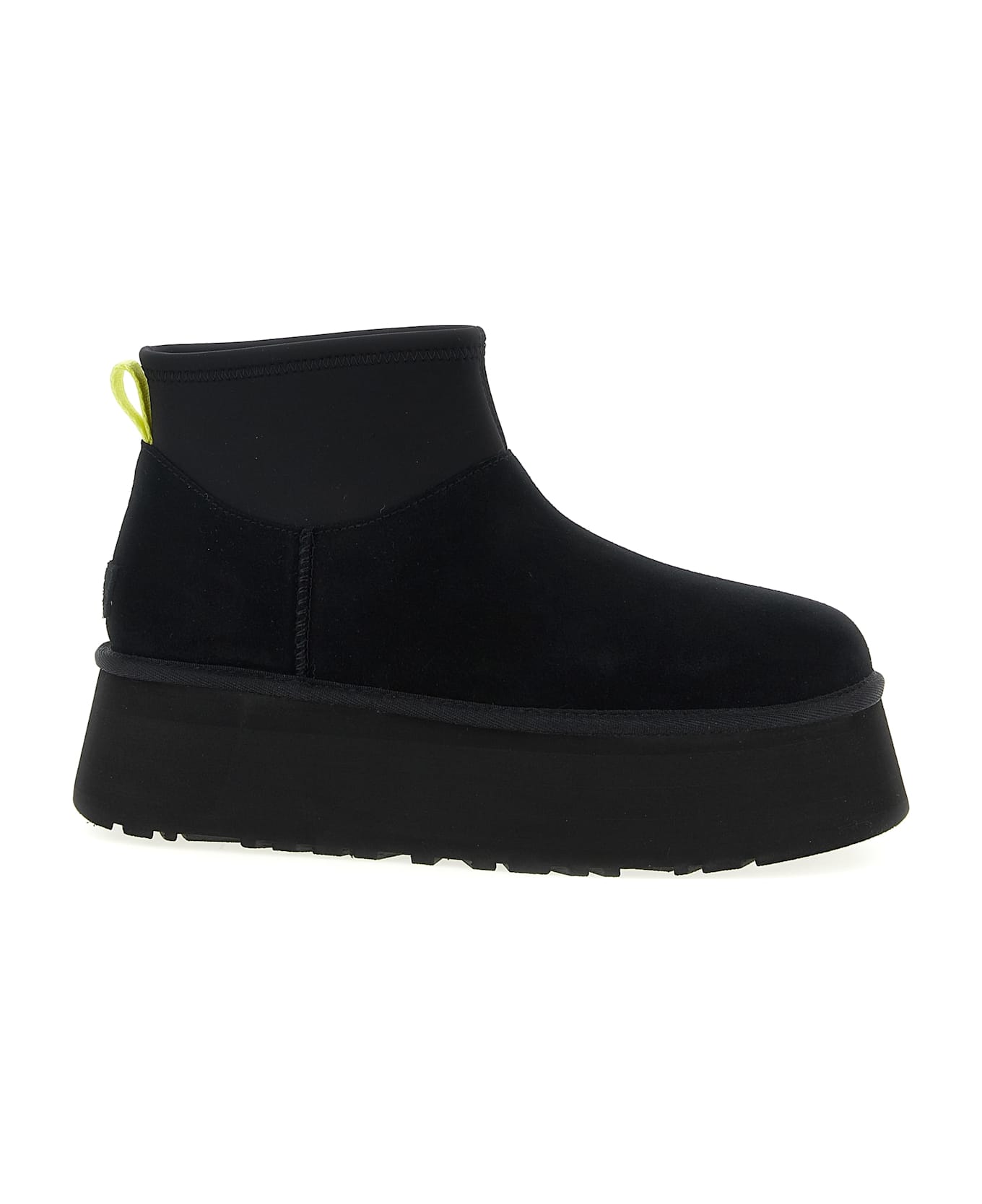 UGG 
classic Mini Dipper
 Ankle Boots - BLACK