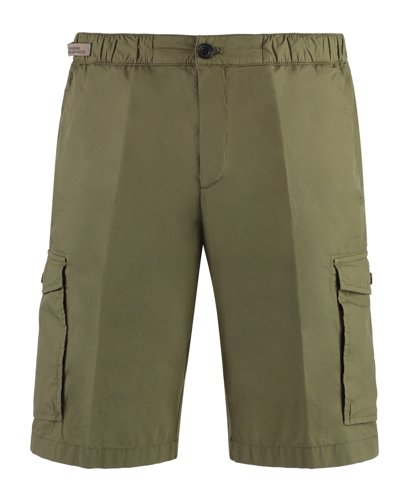 Paul&Shark Cotton Bermuda Shorts - green ショートパンツ