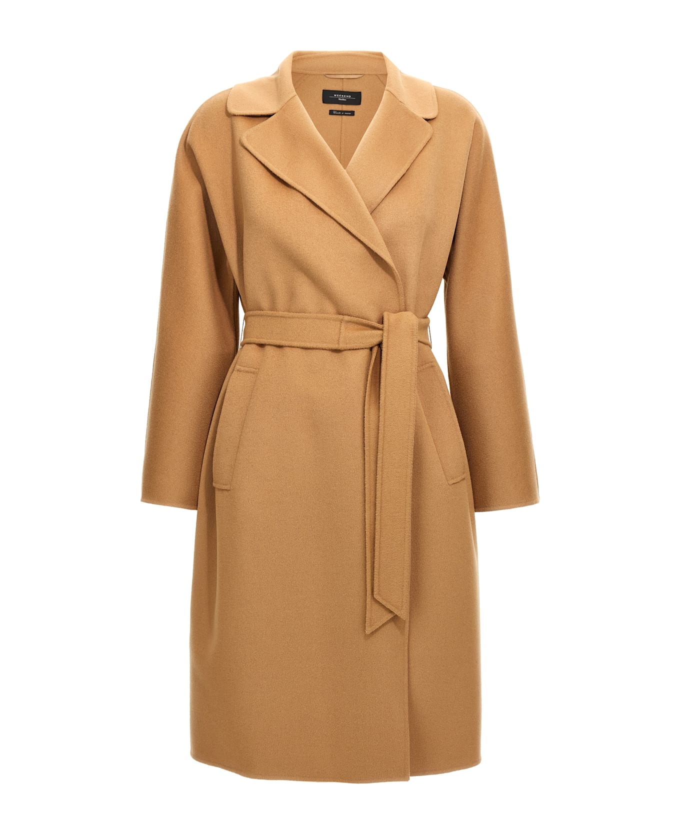 Weekend Max Mara 'civida' Coat - CAMEL