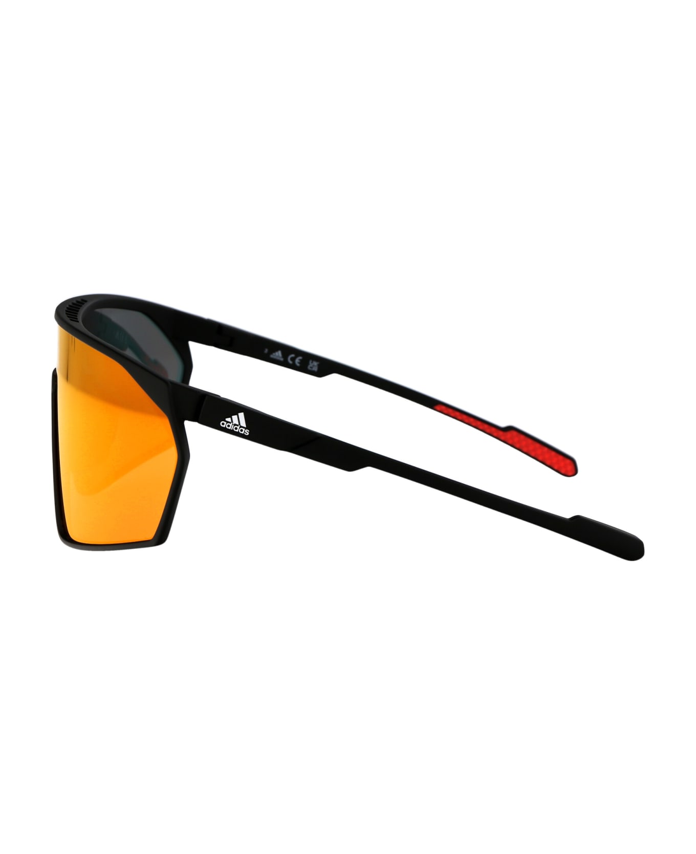 Adidas Prfm Shield Sunglasses - 02L Nero Opaco/Roviex Specchiato