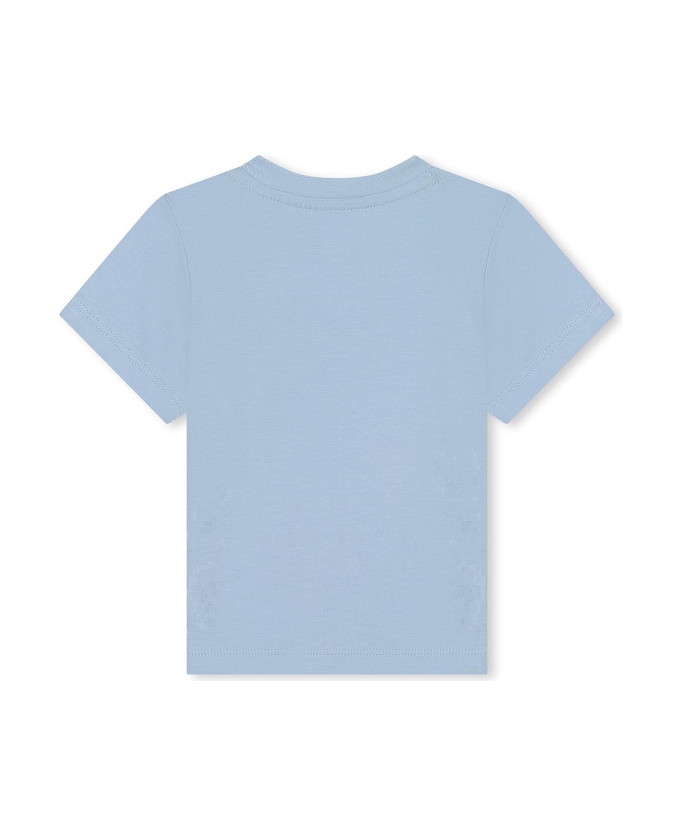 Hugo Boss T-shirt With Print - Light blue Tシャツ＆ポロシャツ