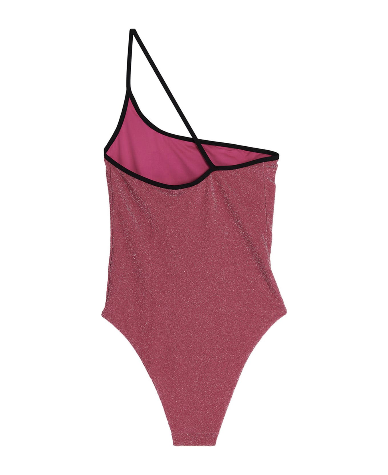 Karl Lagerfeld 'ikonik 2.0' One-piece Swimsuit - Fuchsia 水着