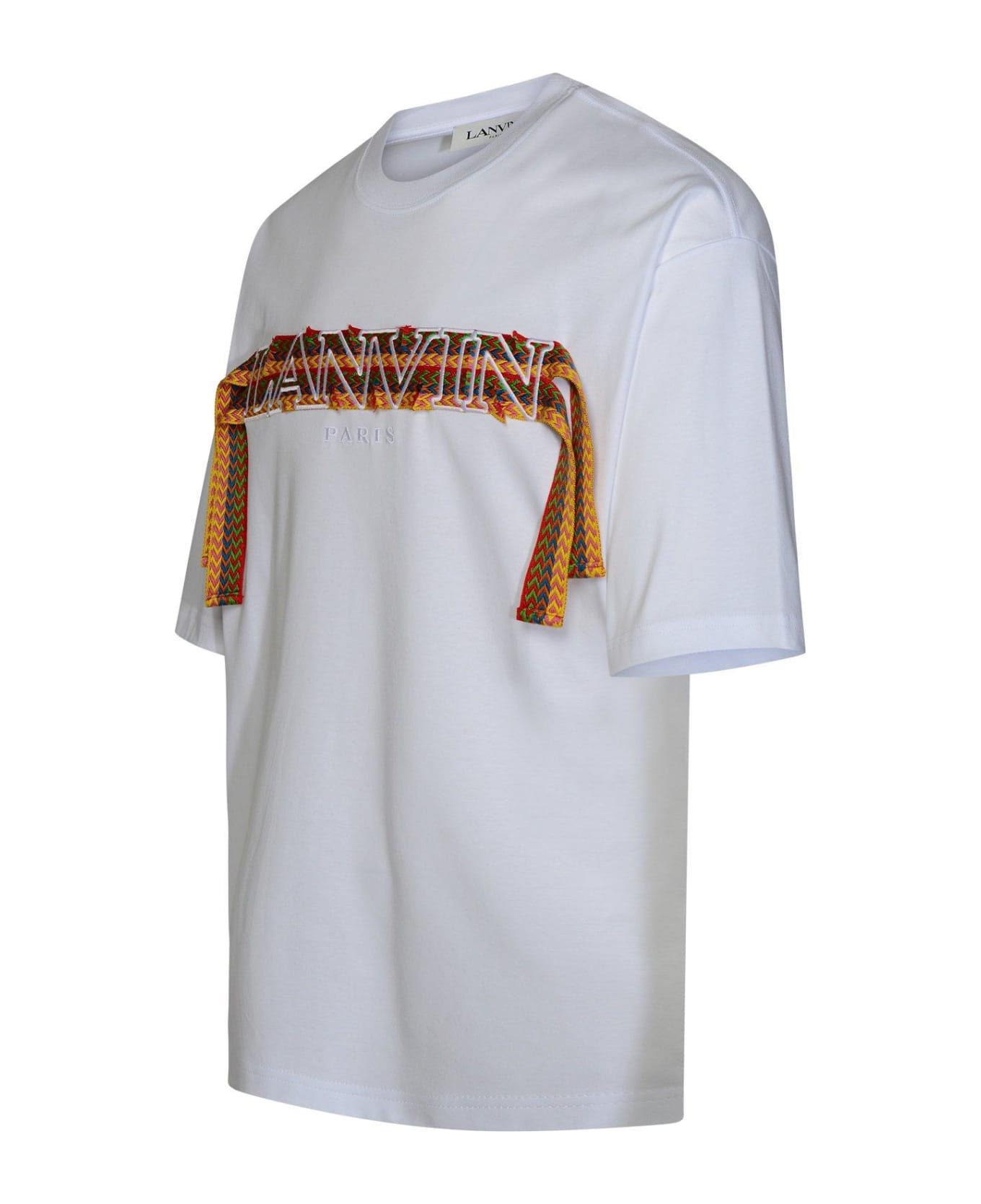 Lanvin Curblace Crewneck T-shirt - WHITE