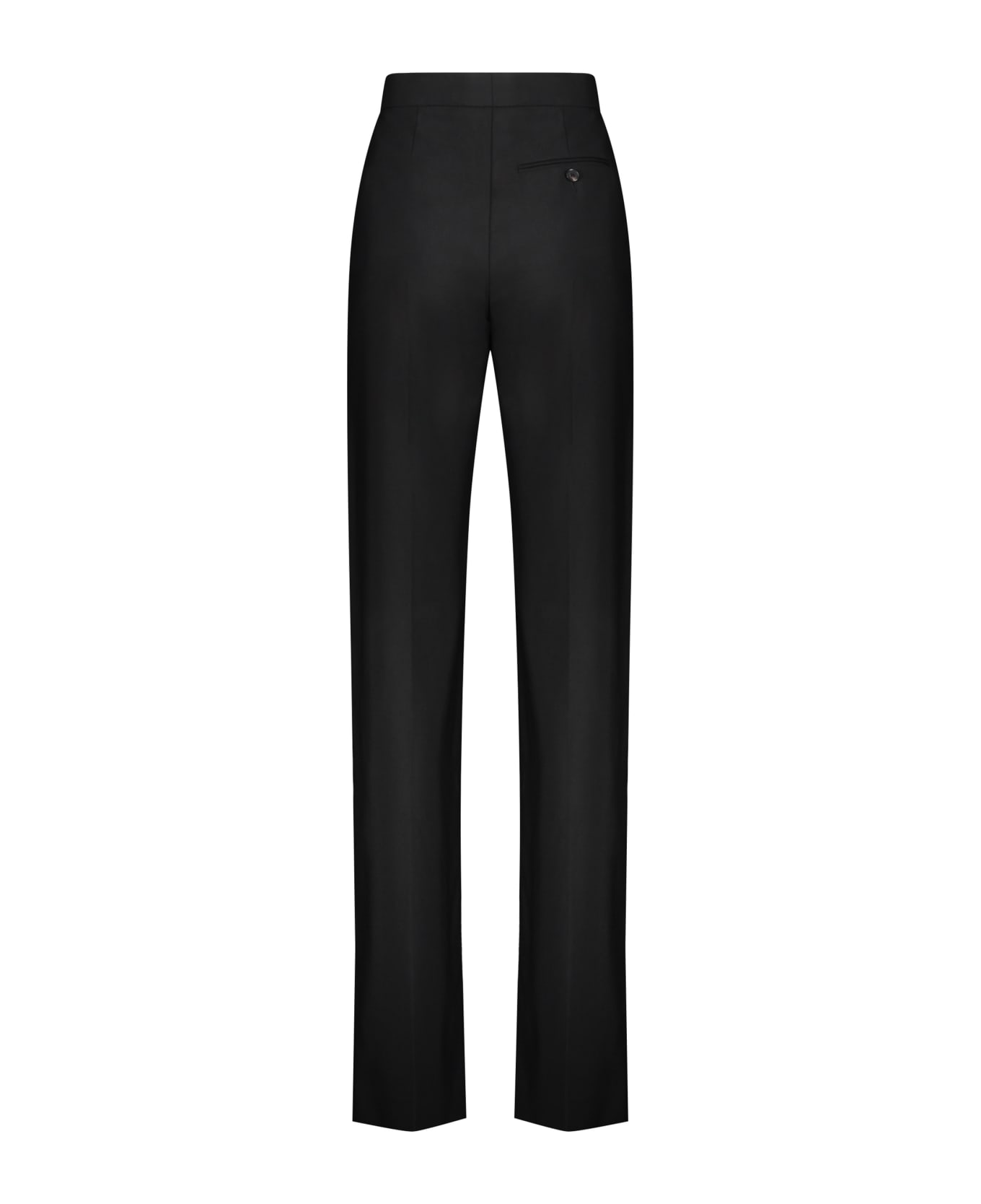 Alexander McQueen Wool Trousers - black