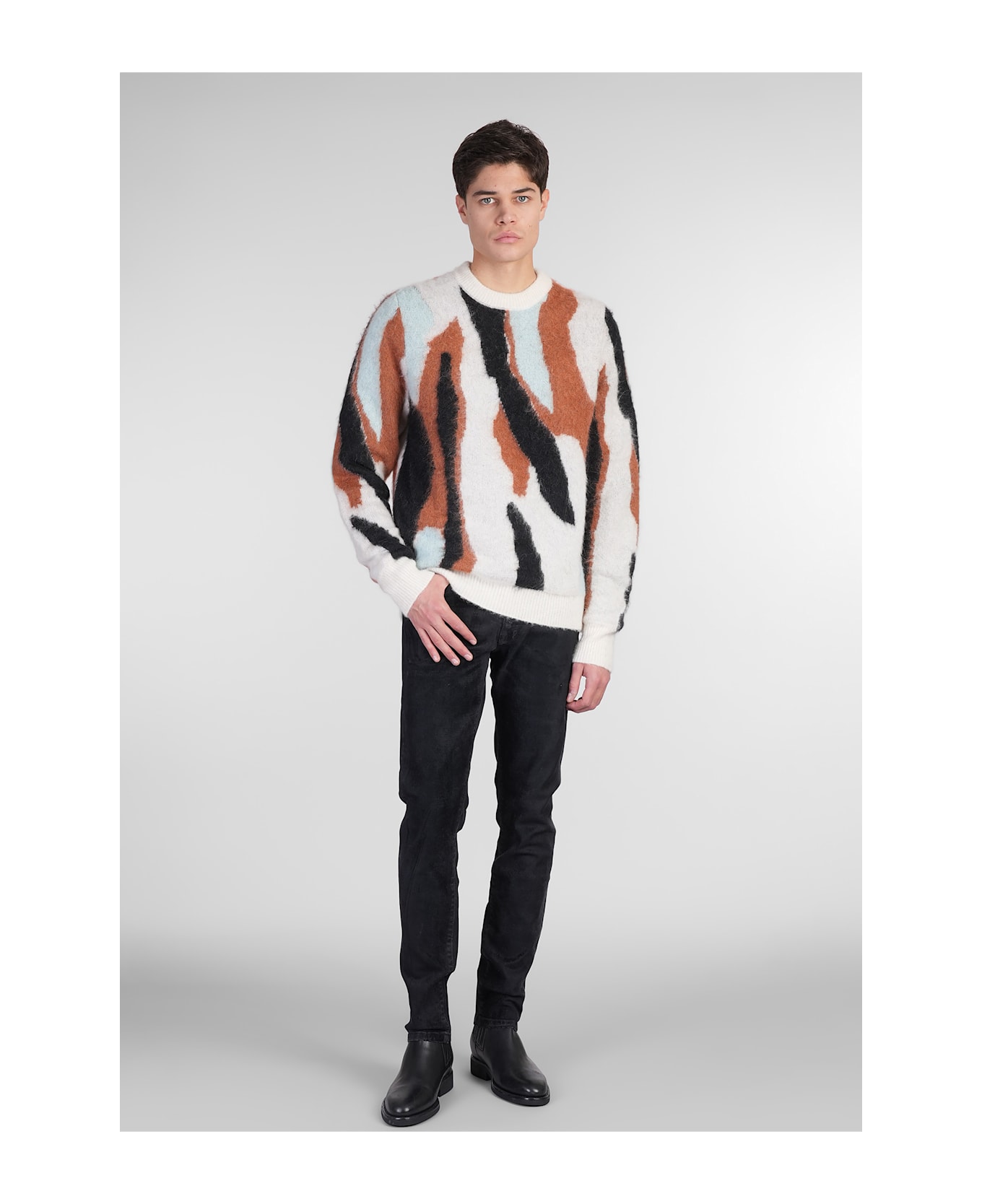 Salvatore Santoro Jeans In Black Denim - black