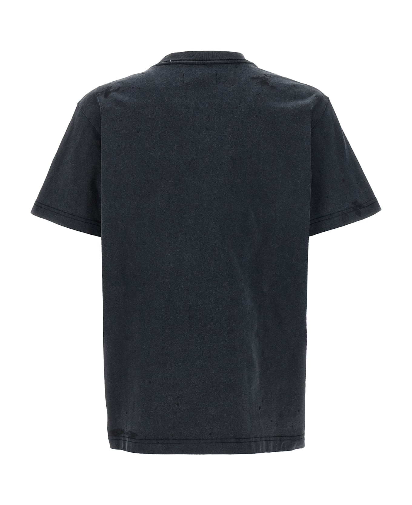 Purple Brand 
liquid Wordmark
 T-shirt - Gray