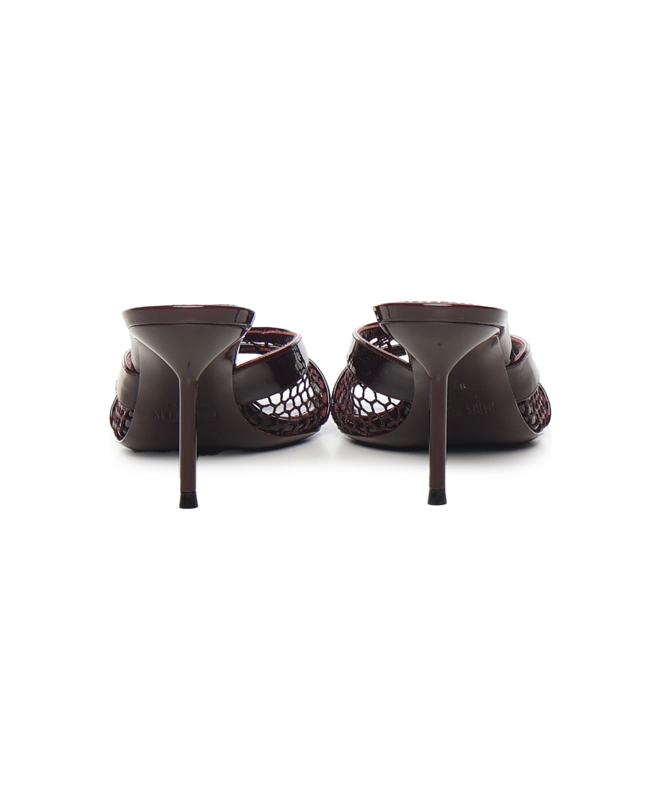 Paris Texas Lidia Patent Leather Mule - Rouge noir