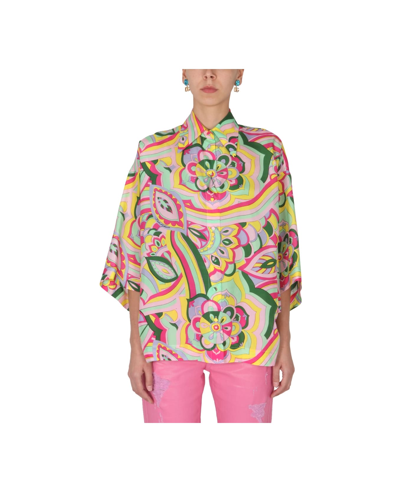 Dolce & Gabbana 60's Print Shirt - MULTICOLOUR