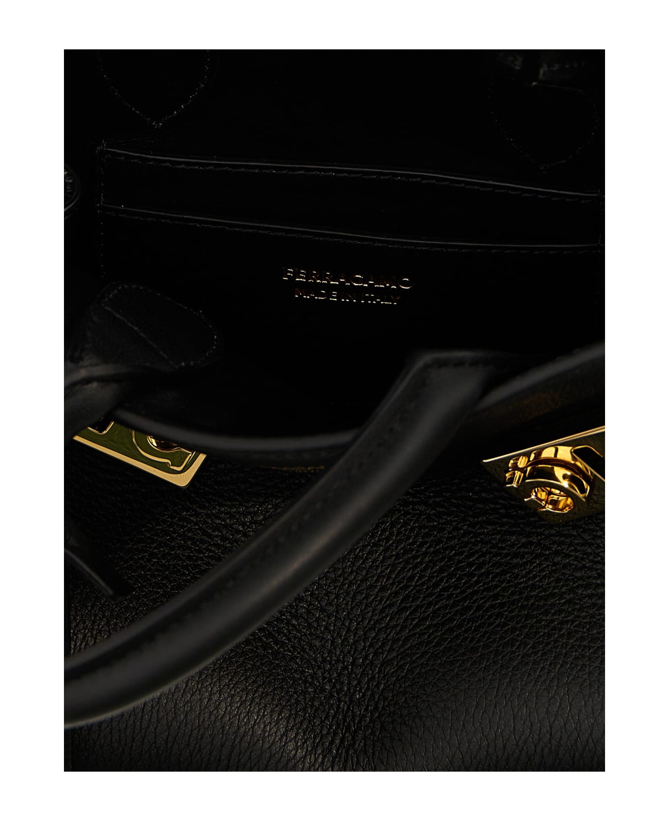 Ferragamo 
hug Mini
 Handbag - Black  