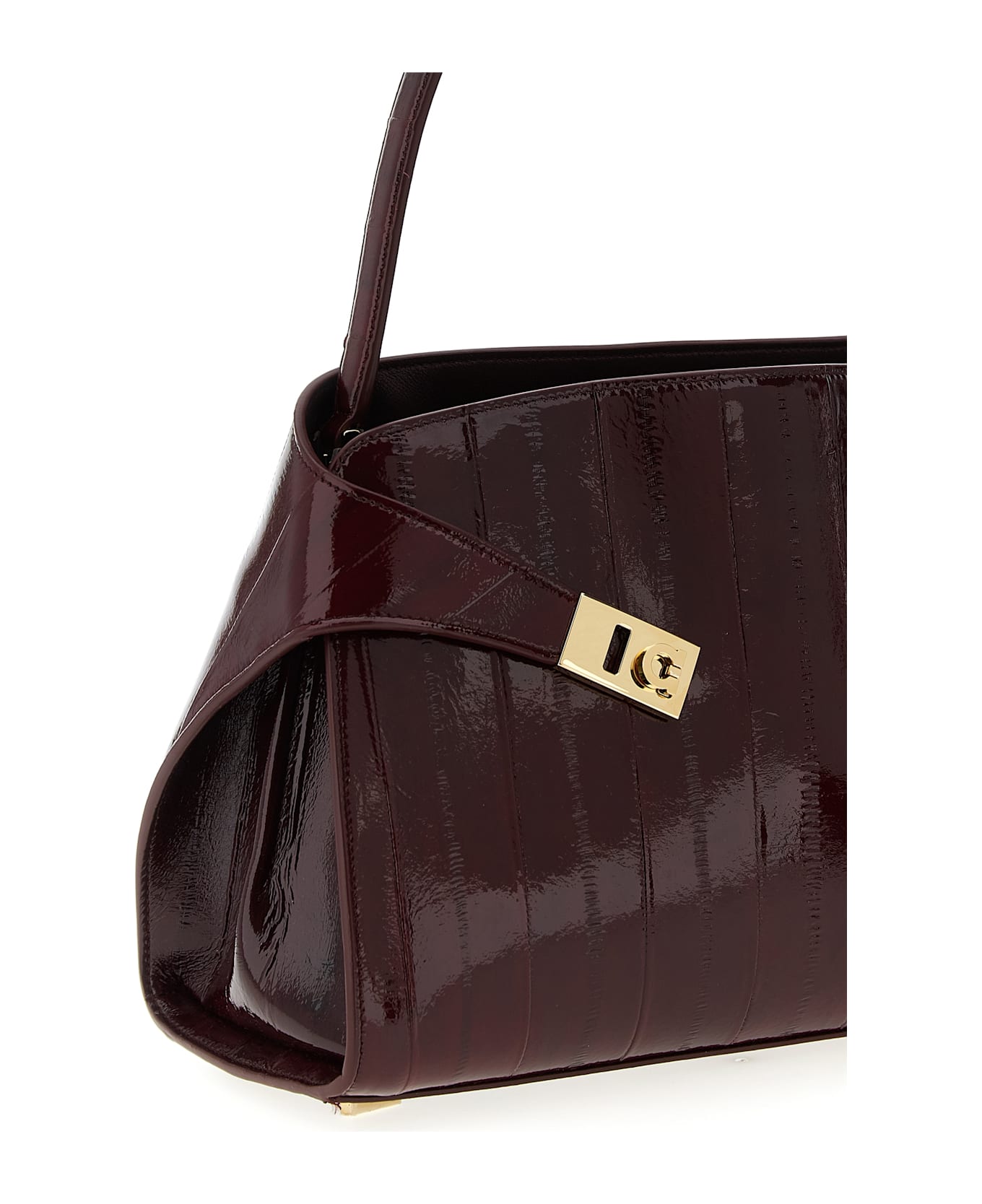 Ferragamo 
hug Soft (m)
 Shoulder Bag - Bordeaux