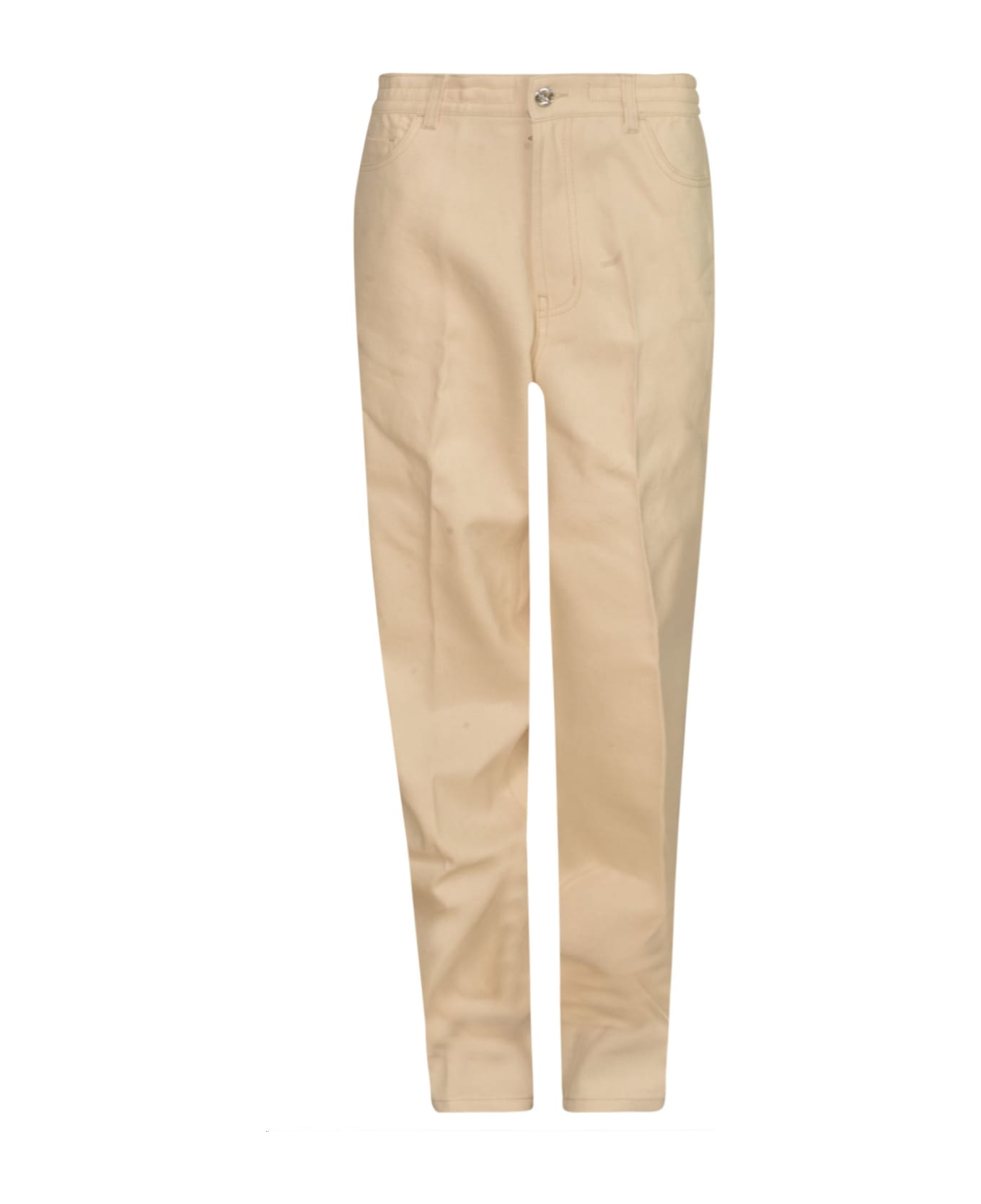 Setchu Oversized Long-length Trousers - White