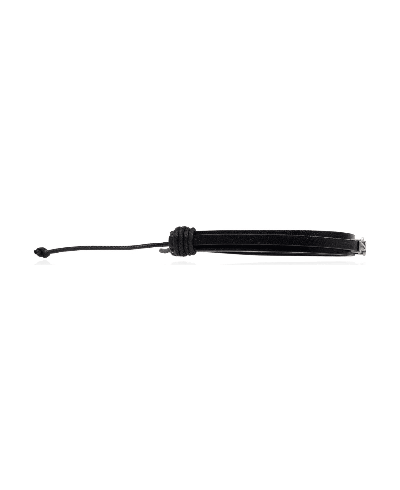 Saint Laurent Bracelet 
cassandre
 - Black