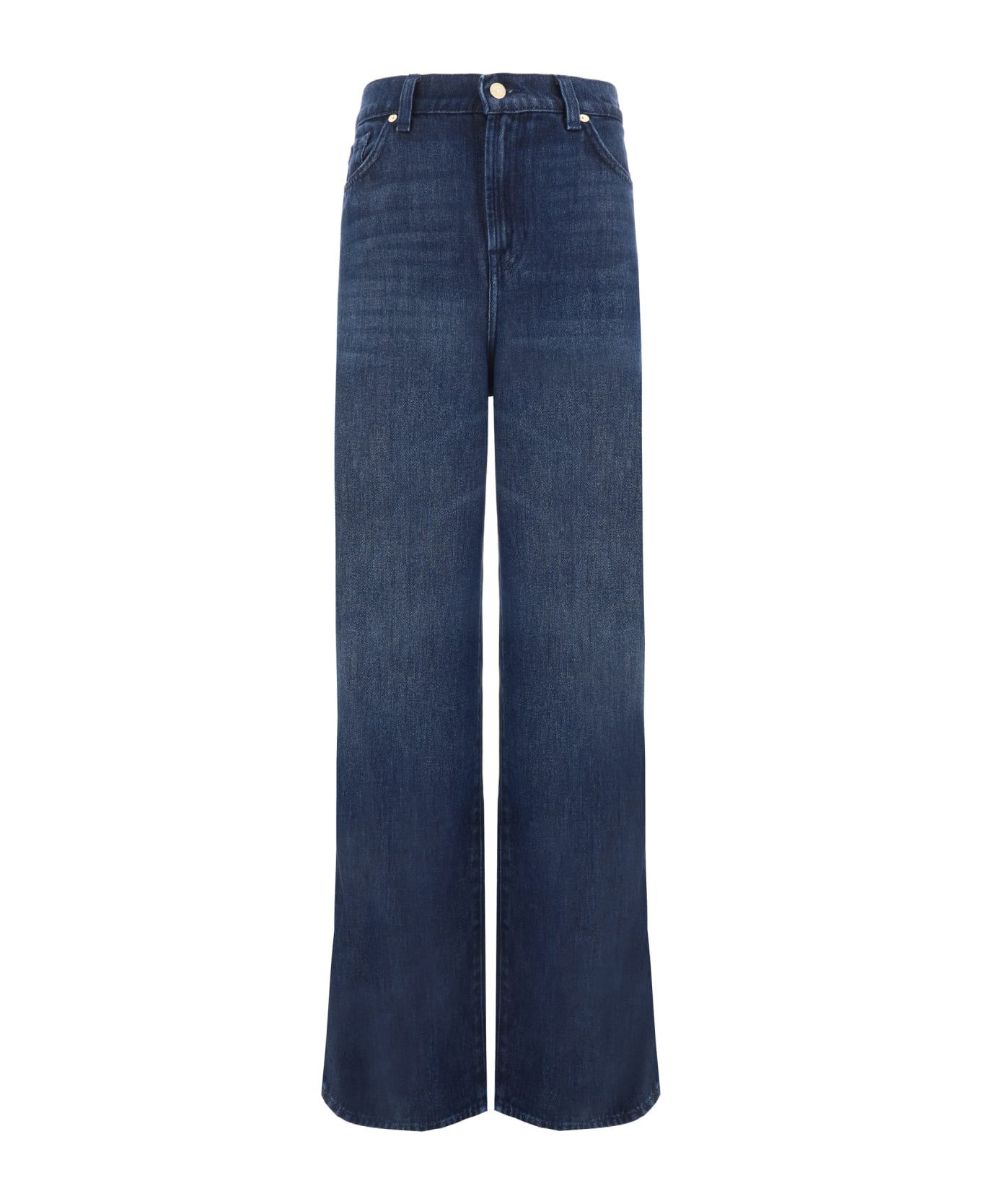 7 For All Mankind Scout Stormy Jeans - Dark Blue