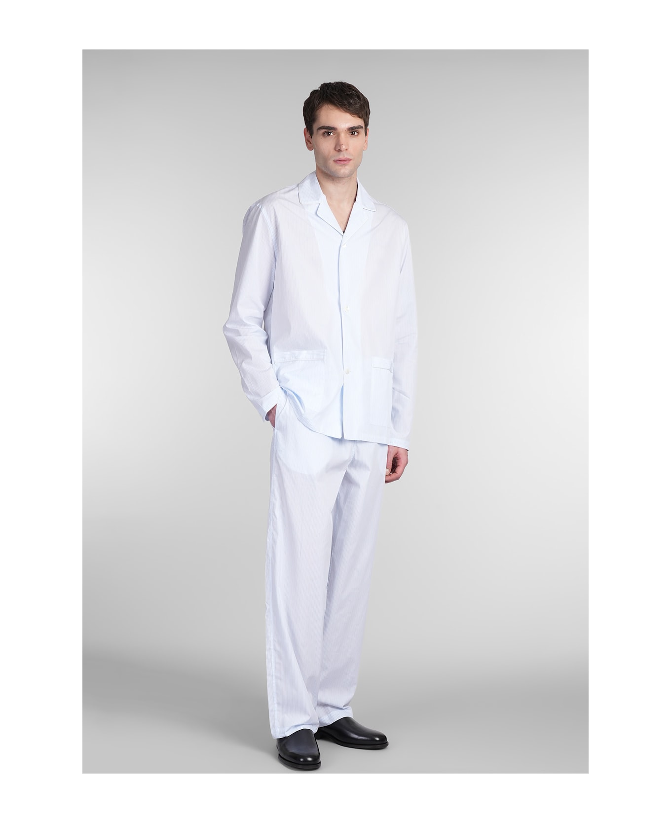 Zegna Lingerie In White Cotton - white