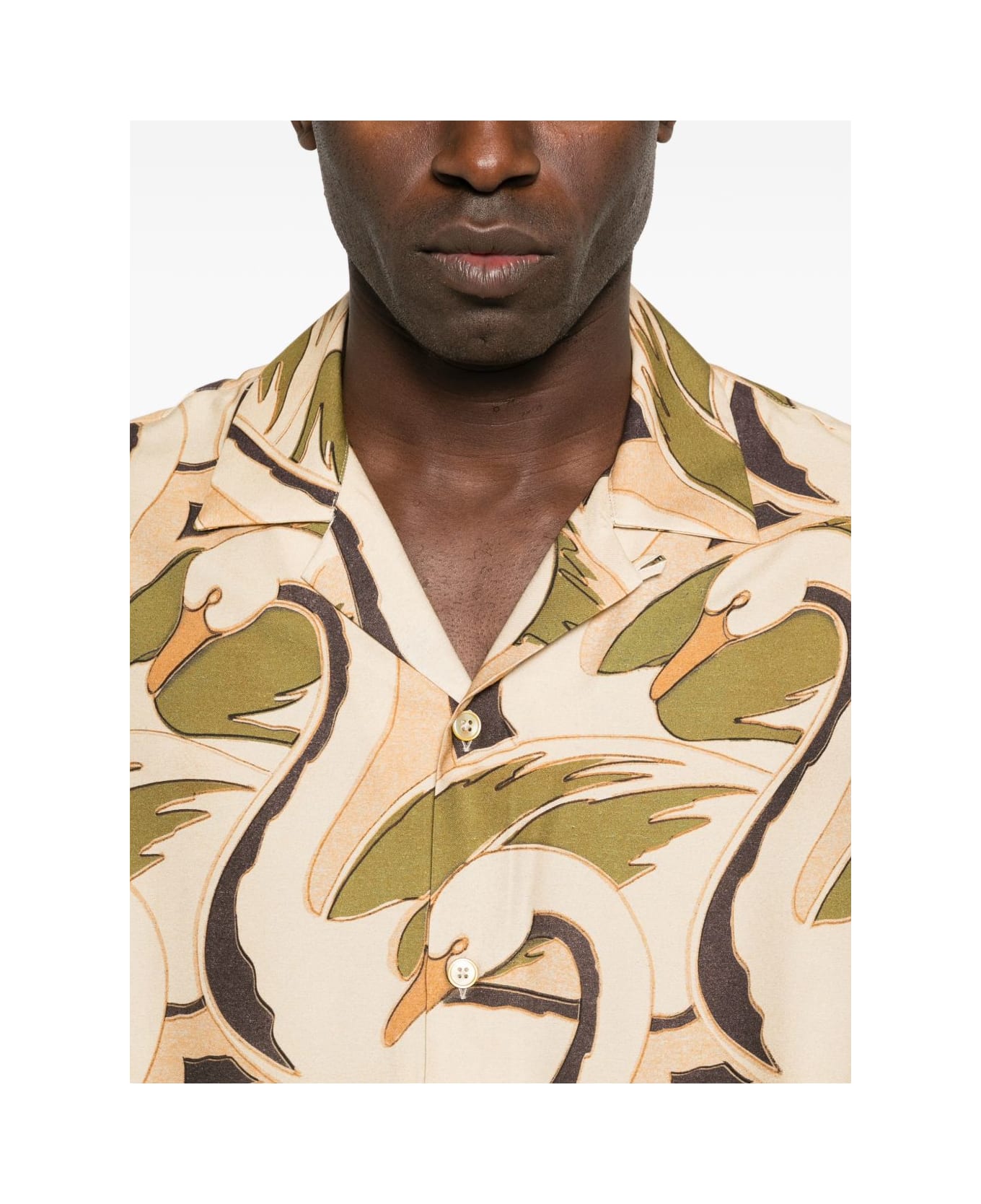 Paul Smith Printed Shirt - Yellow