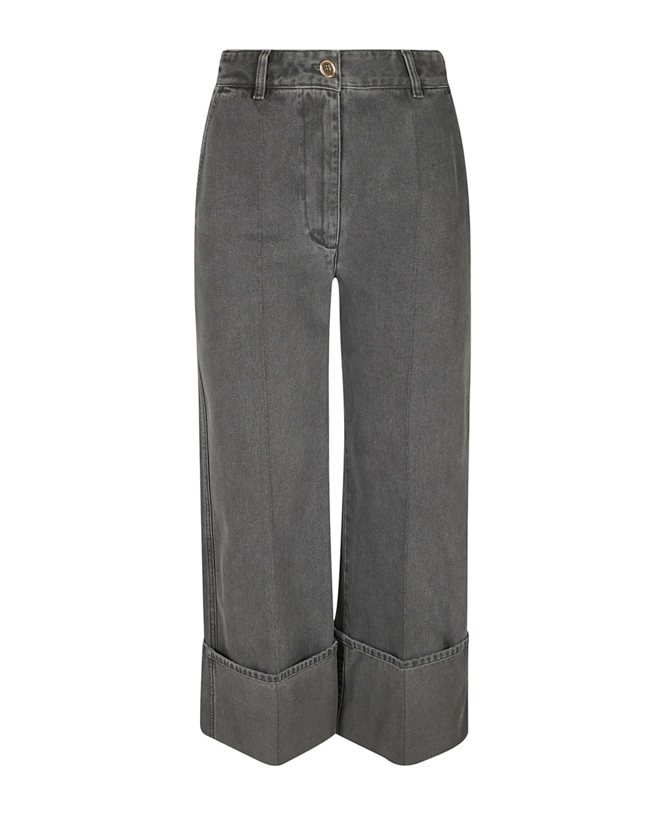 Patou Denim Iconic Trousers - Anthracite