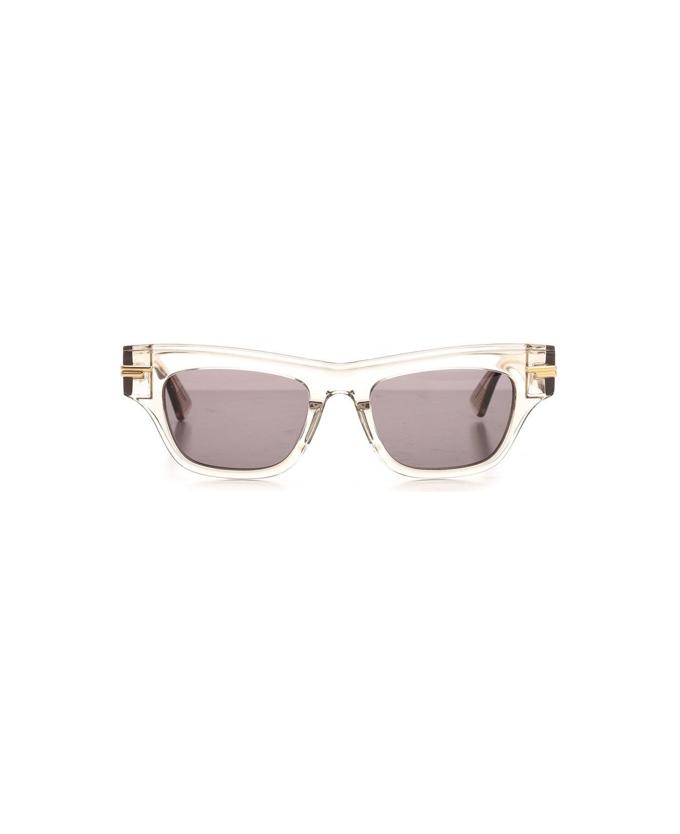 Bottega Veneta Eyewear Square-frame Sunglasses - BEIGE