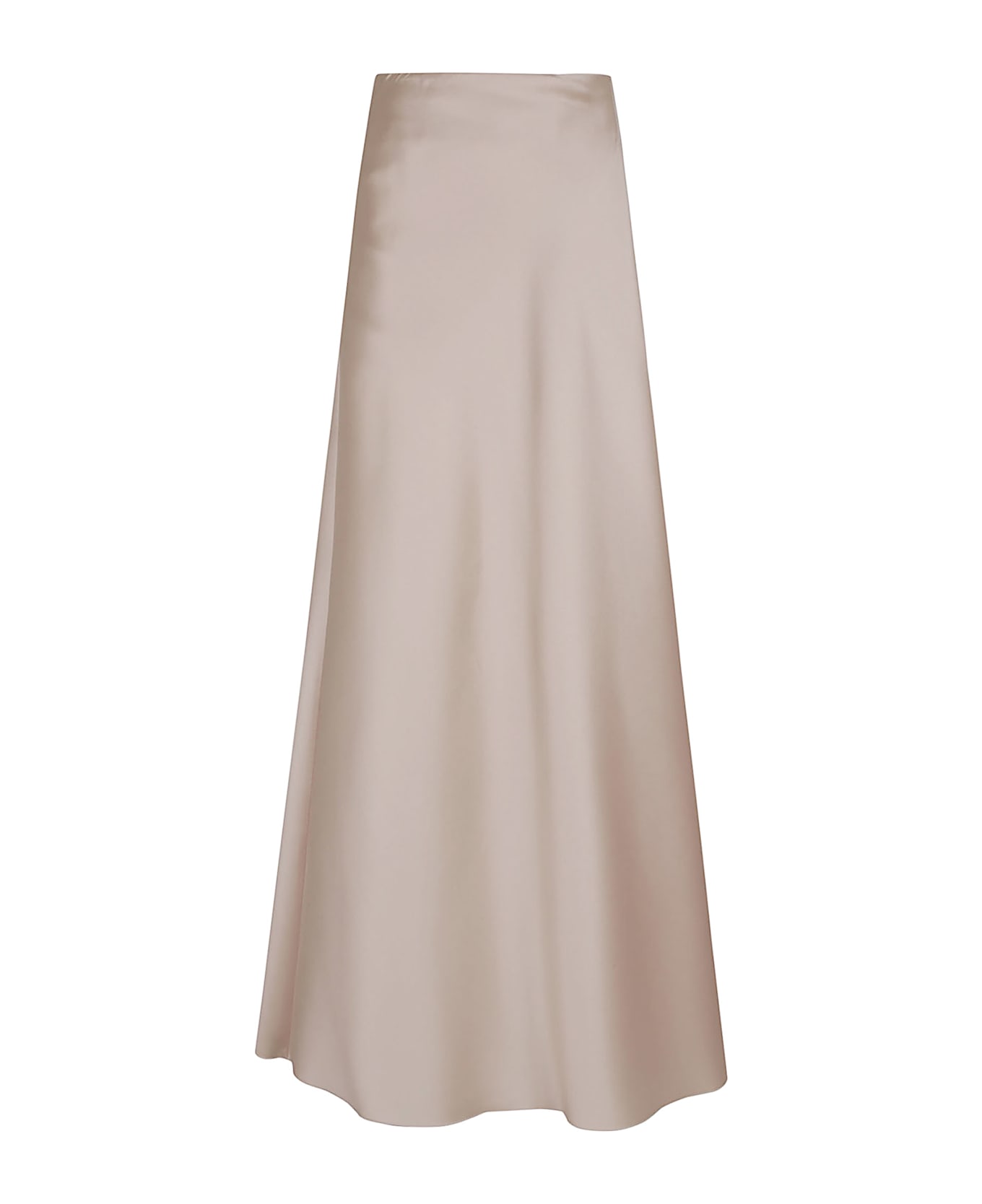 Alberta Ferretti Mikado Long Skirt - Avorio