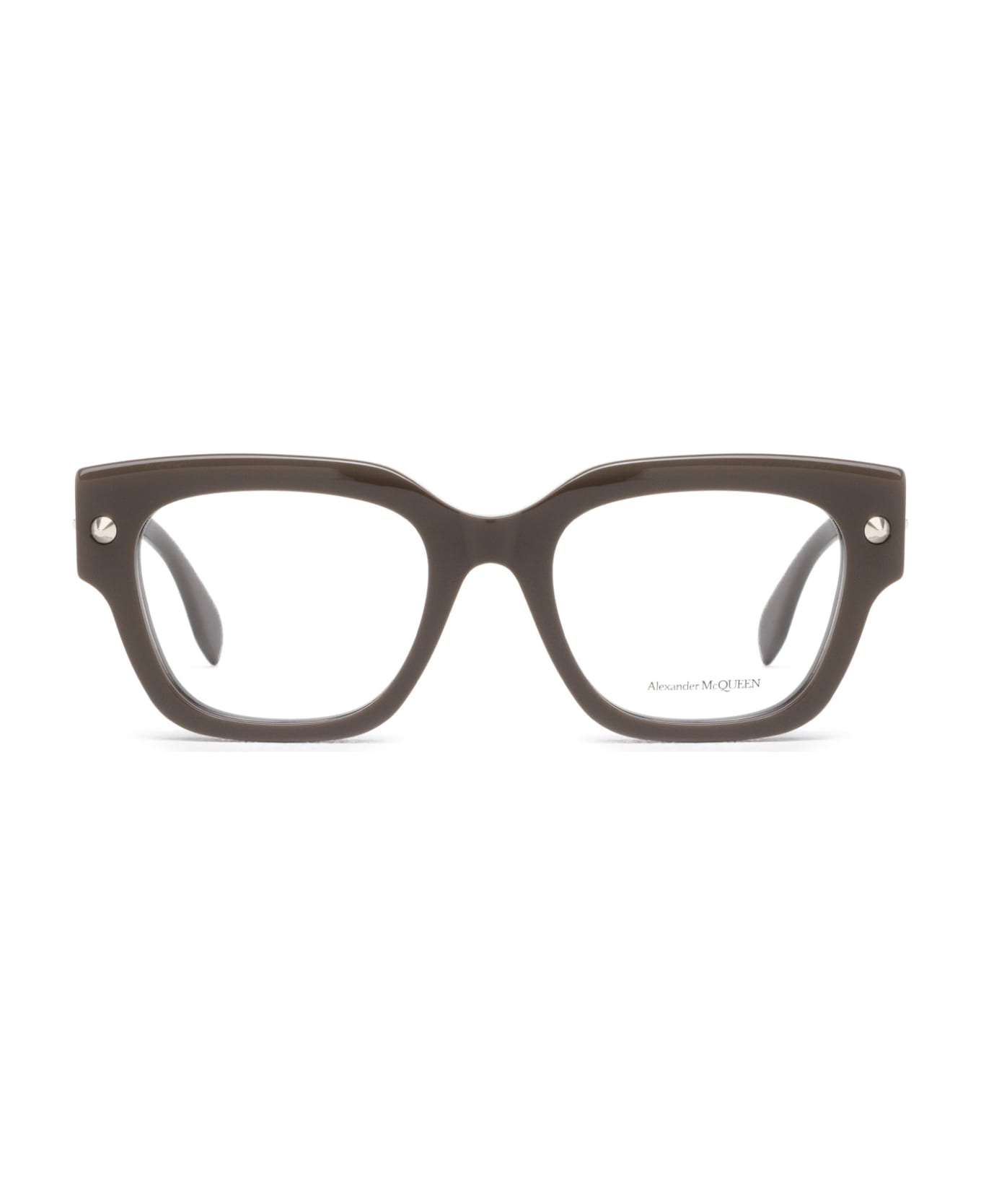 Alexander McQueen Eyewear Am0411o Brown Glasses - Brown アイウェア
