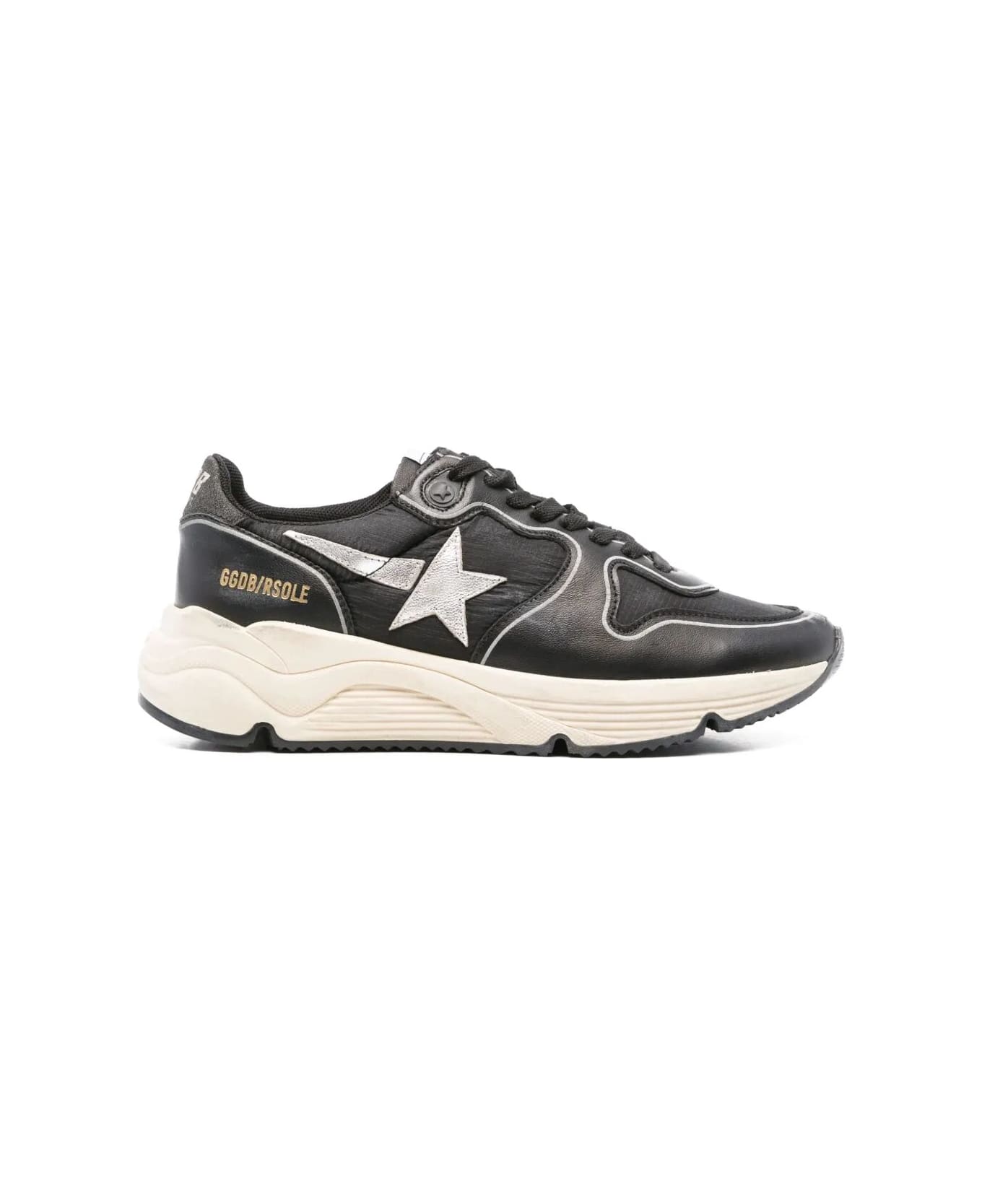 Golden Goose Running Sole Sneakers - Black