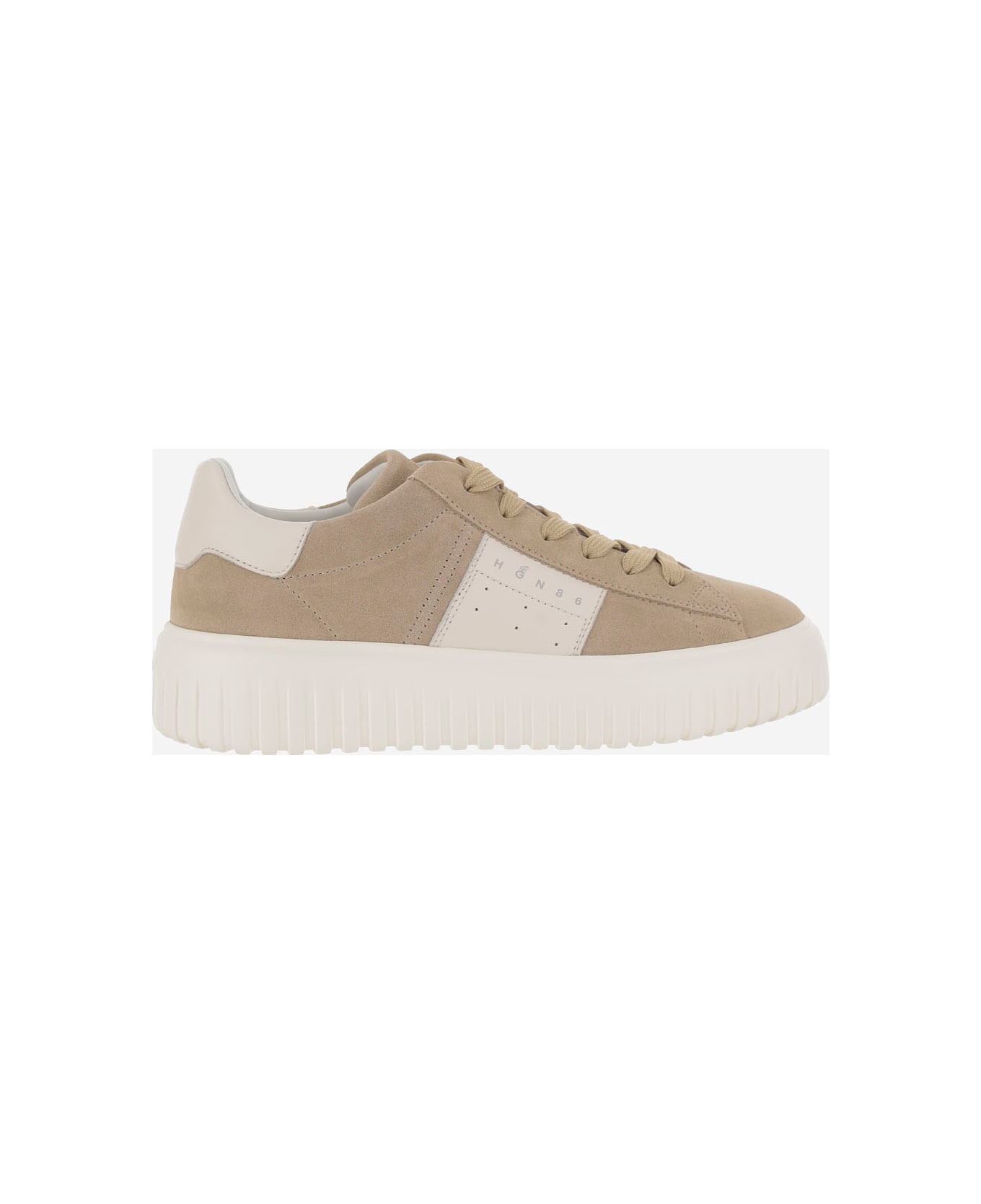 Hogan H-stripes Sneakers - Beige