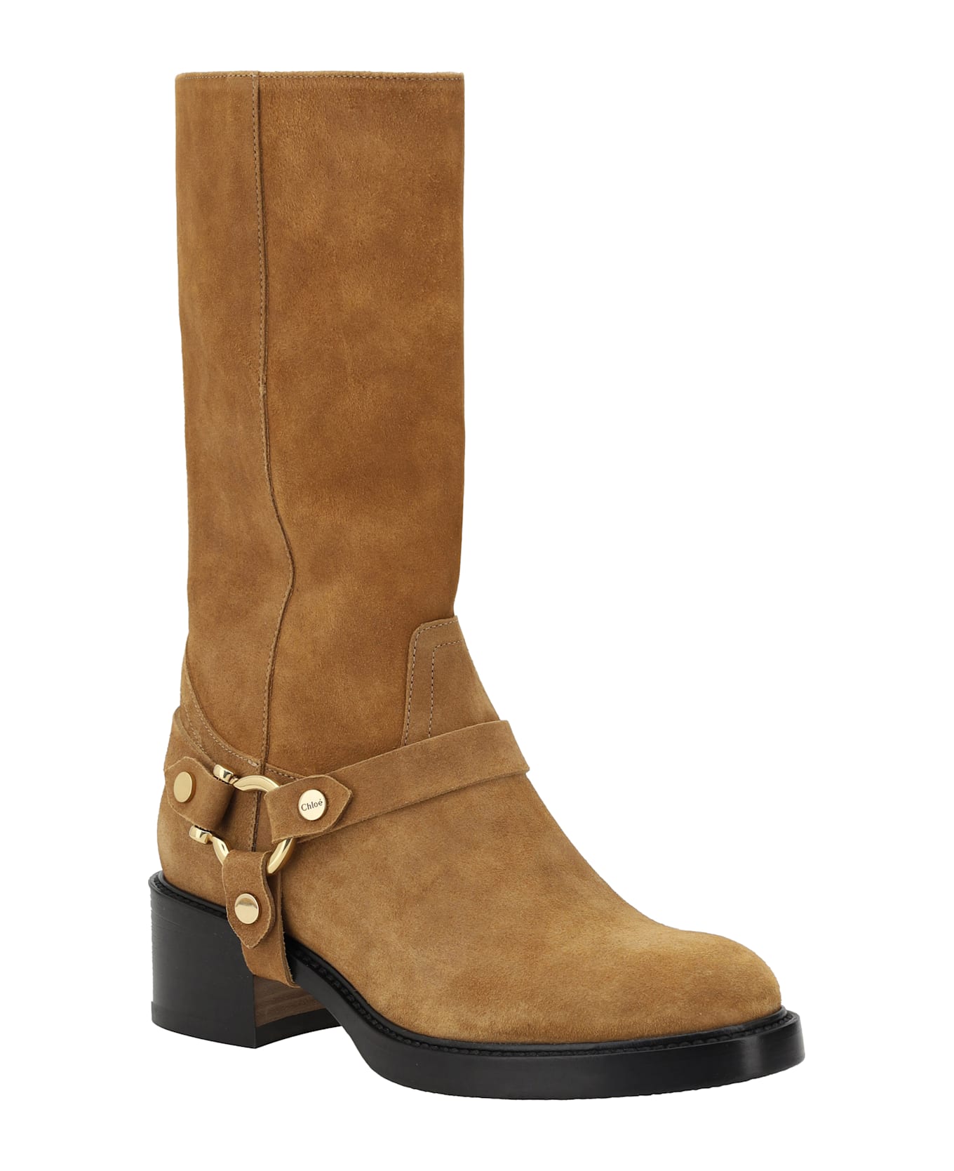 Chloé Dakota Boots - Gold Brown