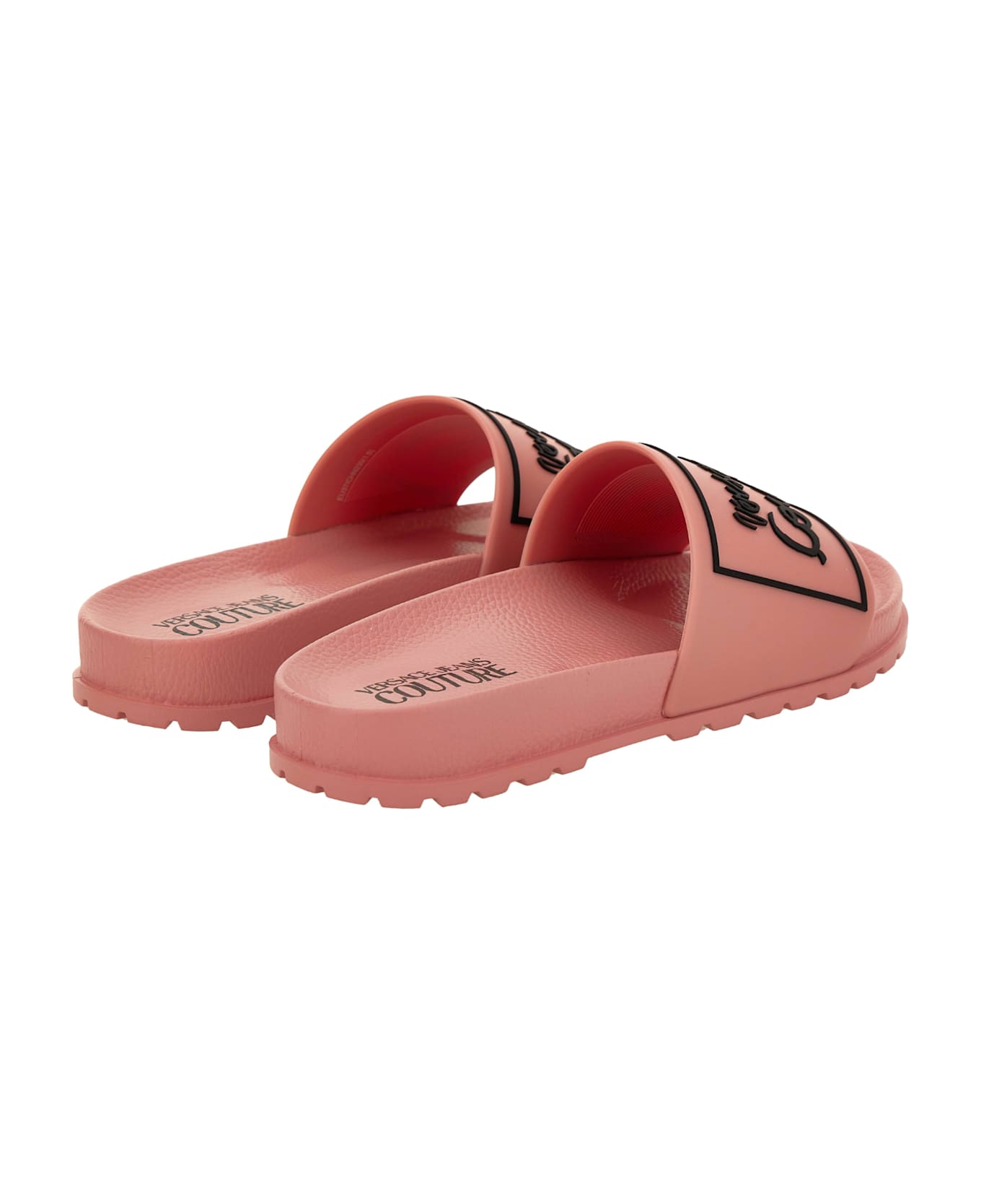 Versace Jeans Couture Pool Slides - Pink