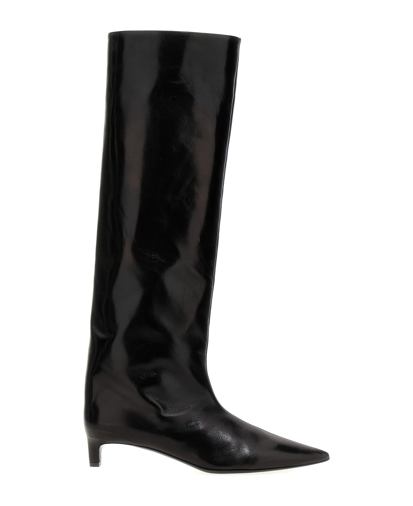 Jil Sander Leather Boots - Black   ブーツ