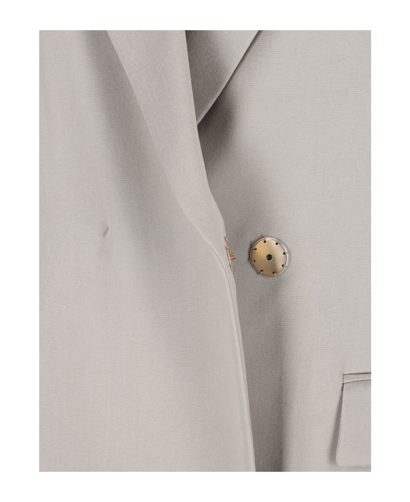Giorgio Armani Double-breasted Blazer - Gray
