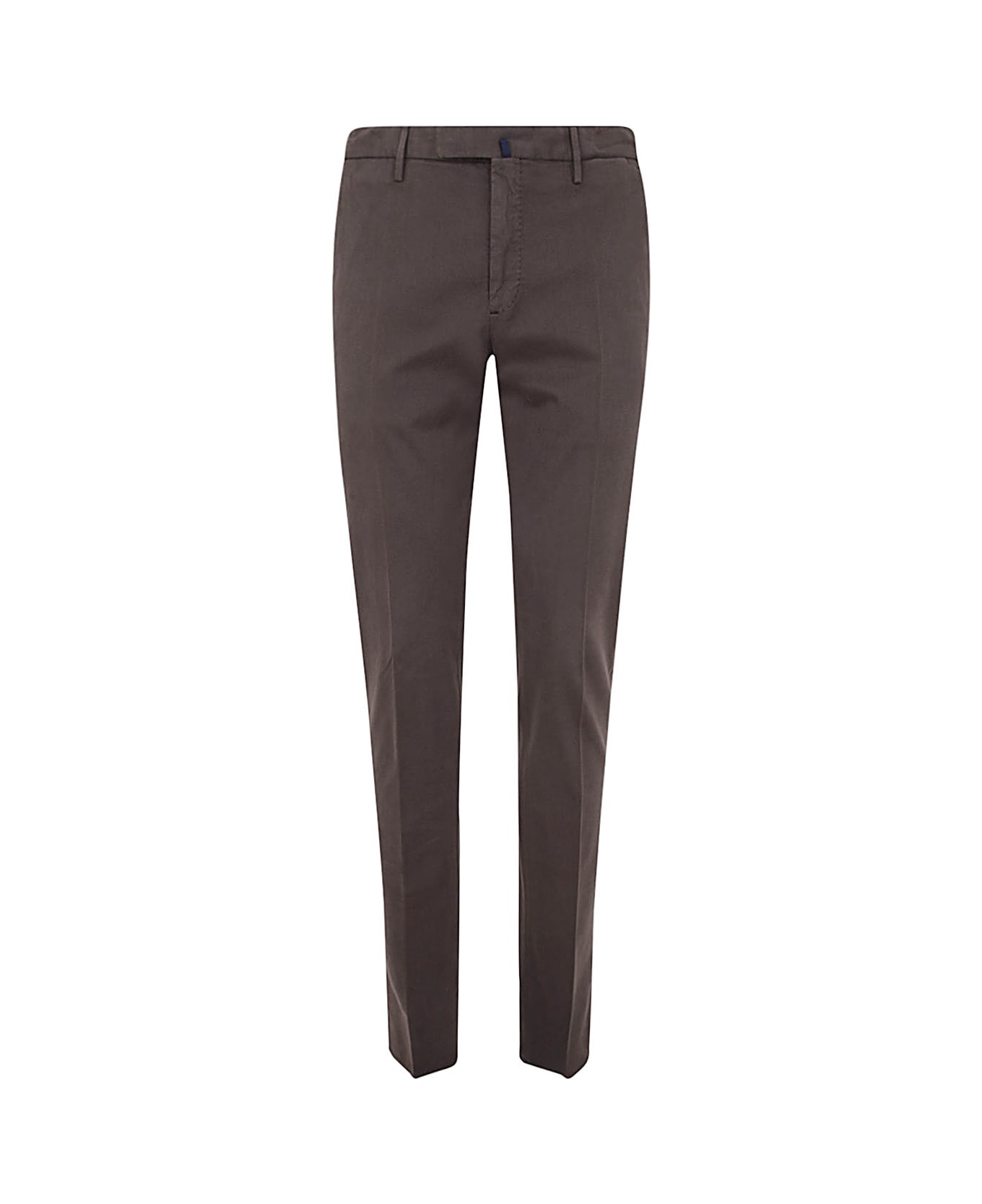 Incotex Cotton Classic Trousers - Brown