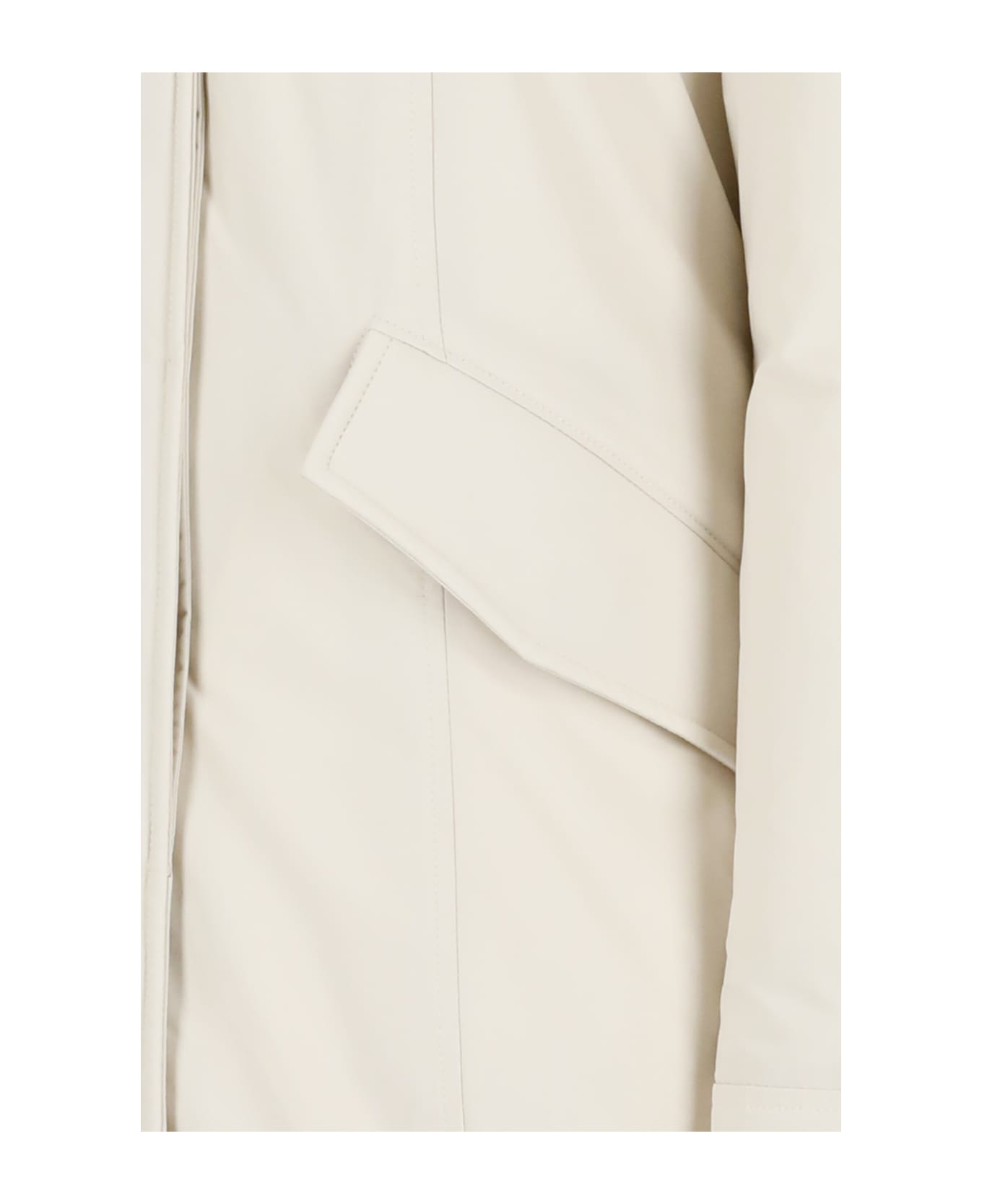 Woolrich Arctic Luxury Parka - MILKY CREAM