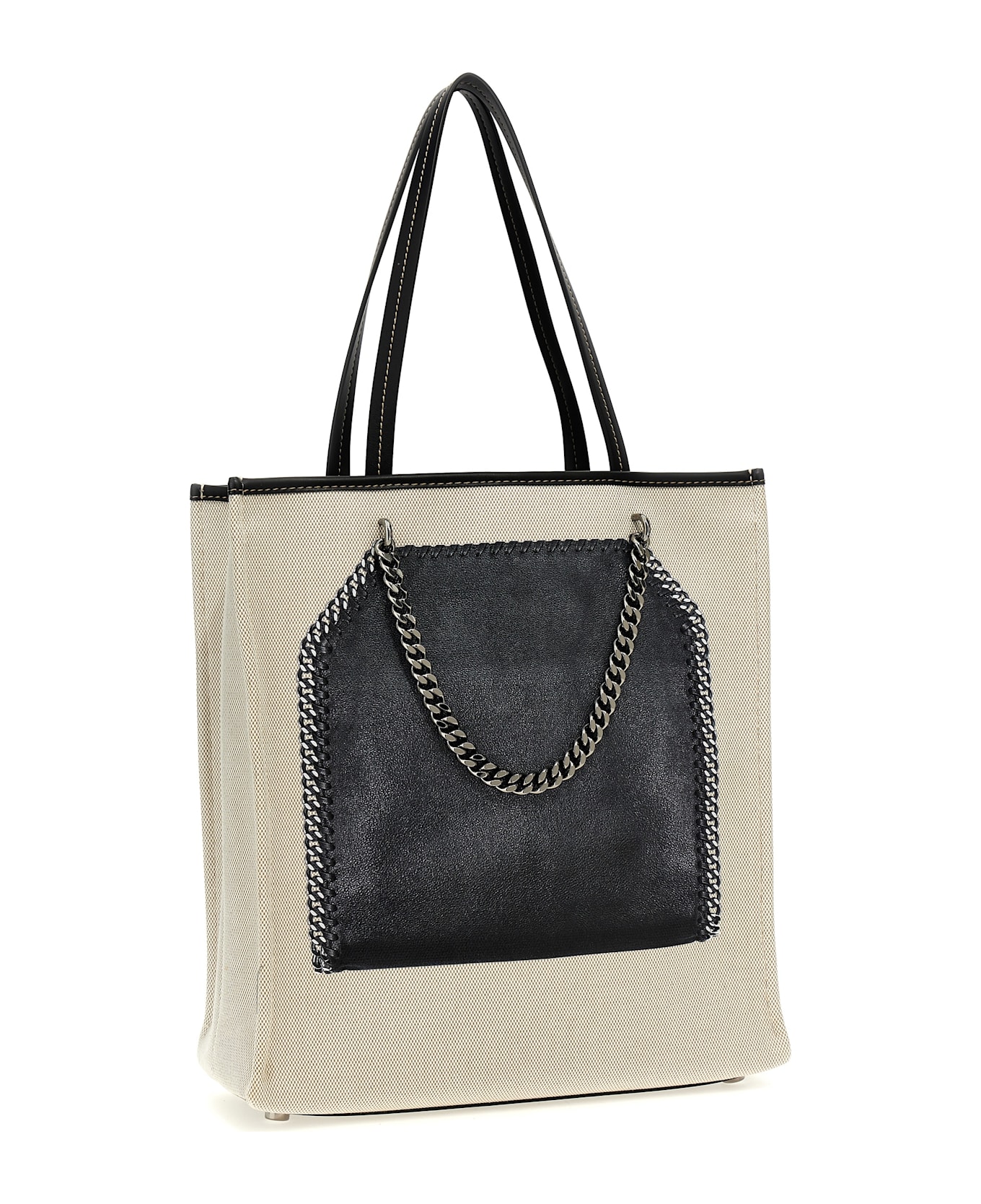 Stella McCartney 
trompe L
oeil Print On
 Shopping Bag - Multicolor