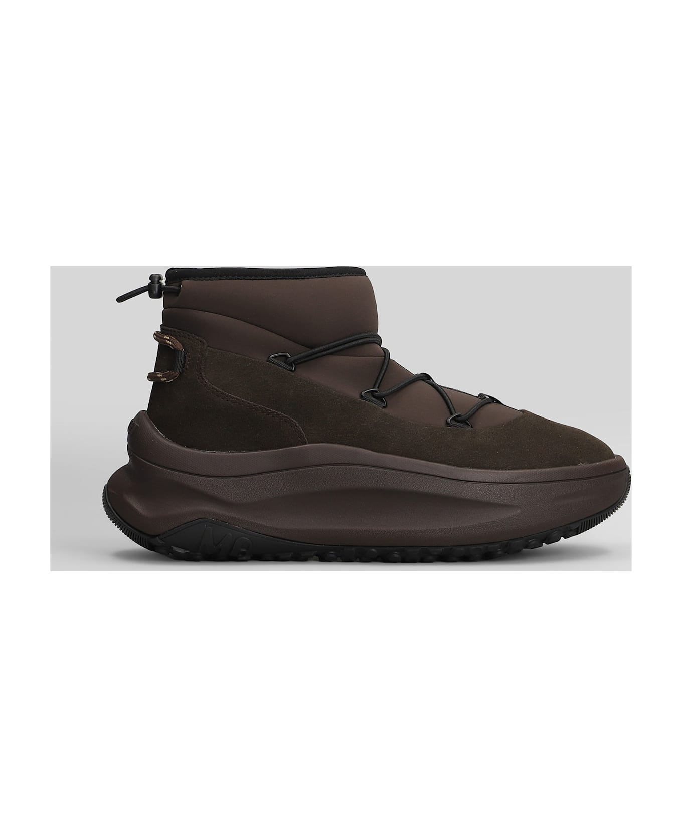 Moon Boot Mb Moon247 Slip On Sneakers In Brown Polyester - brown