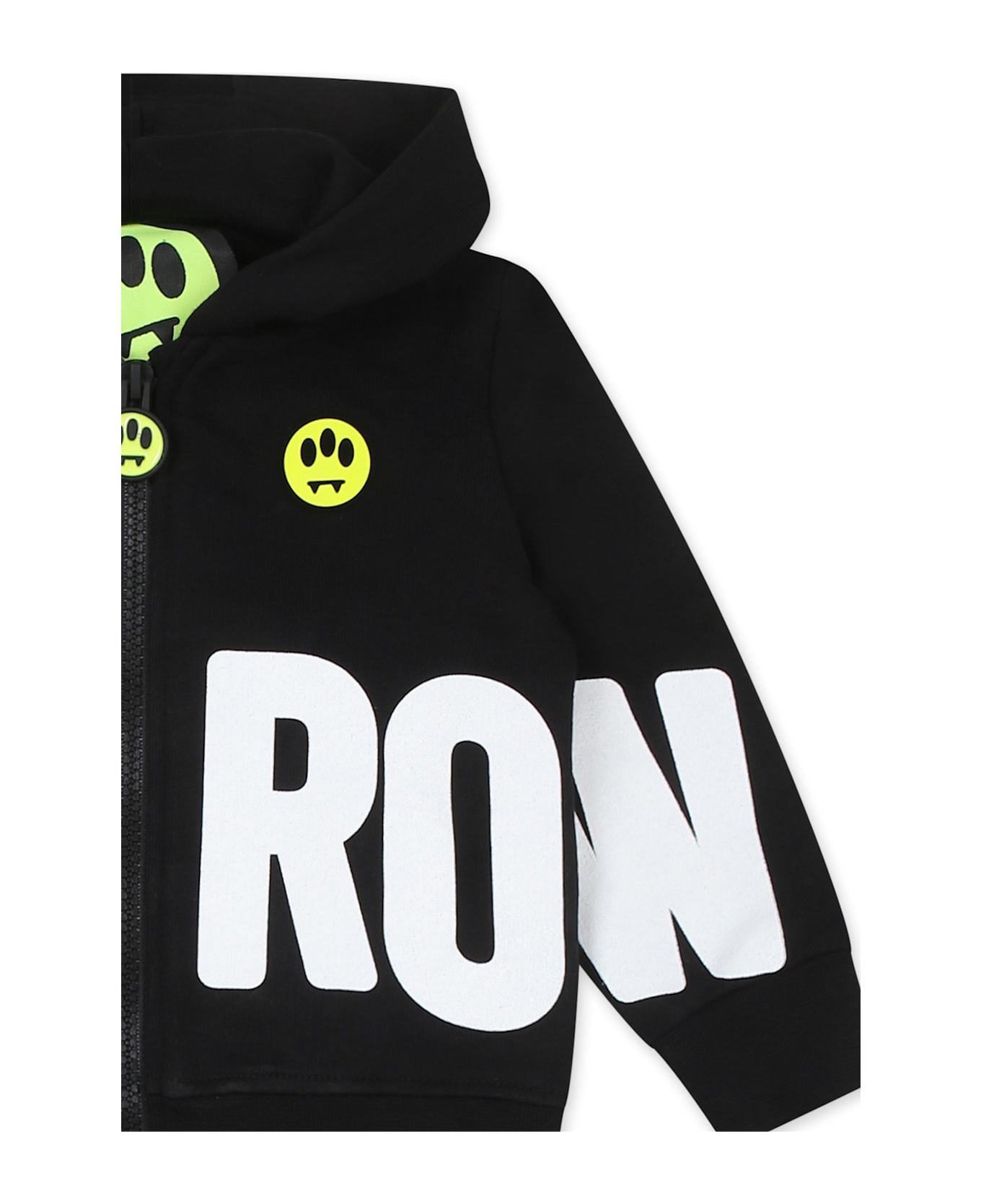 Barrow Black Suit For Babykids With Logo - Black