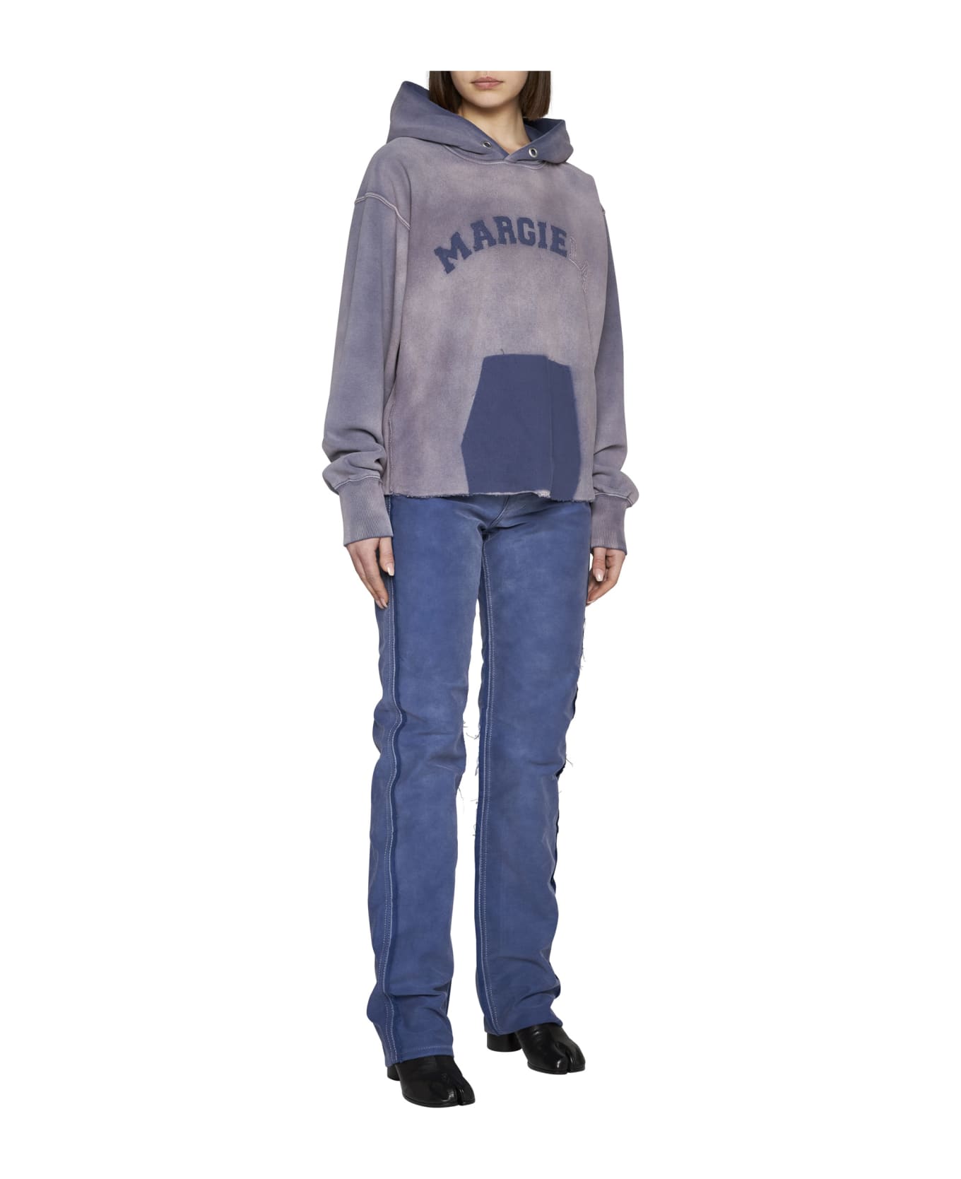 Maison Margiela Distressed Jeans Effect - Cobalt blue