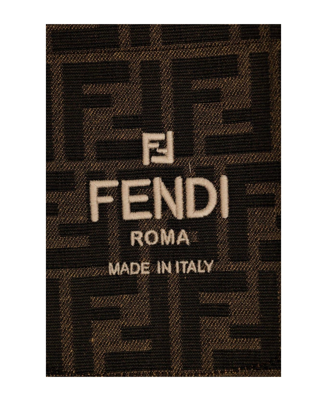 Fendi Roma Embroidered Skirt - Marrone