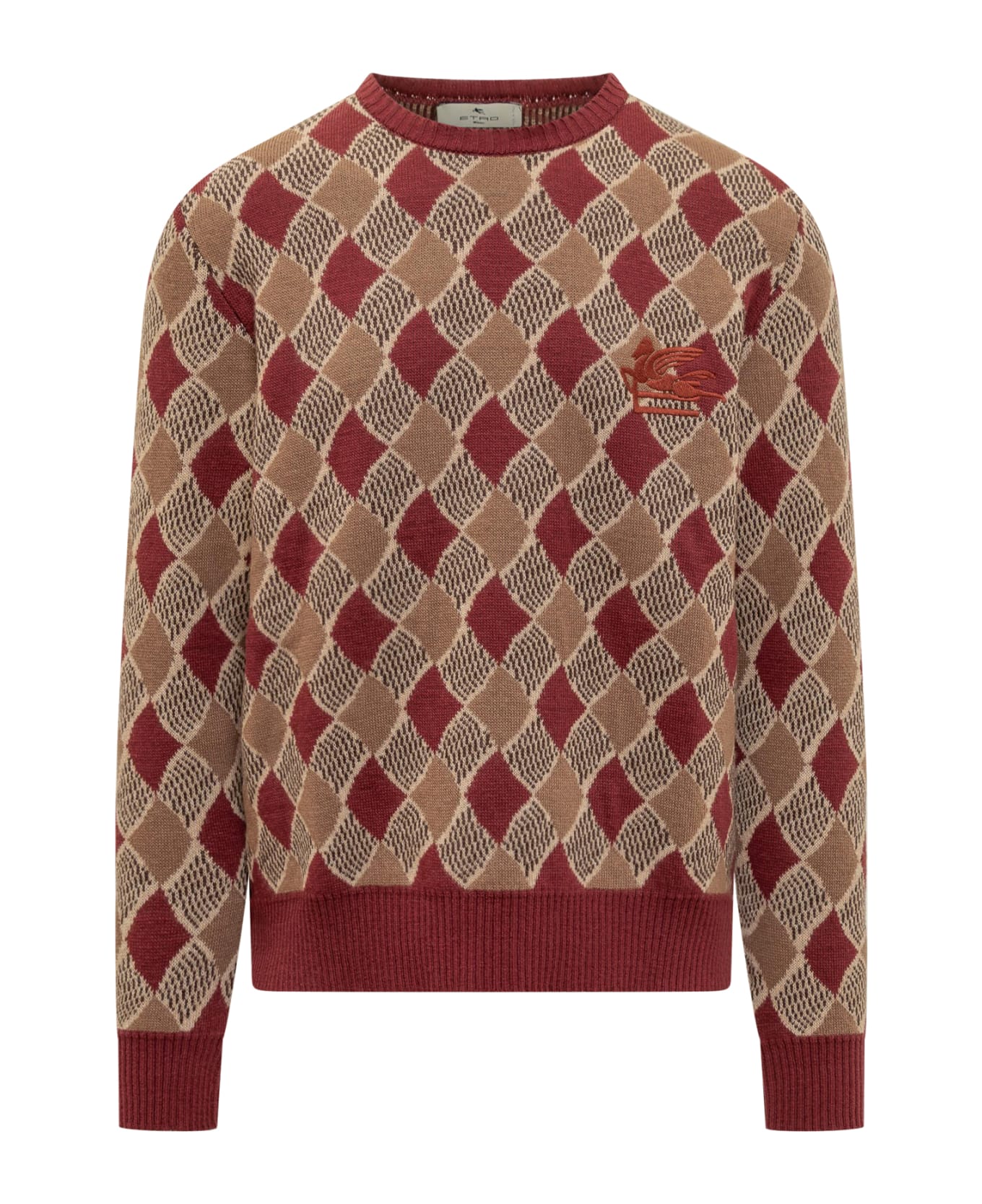 Etro Paisley Sweater - MARRONE ニットウェア