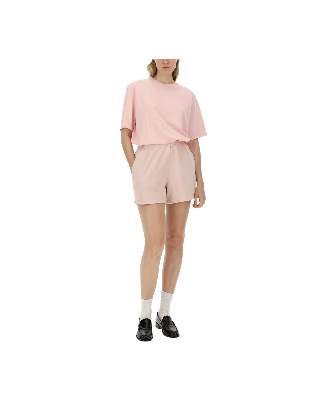Rotate by Birger Christensen Oversized T-shirt - PINK