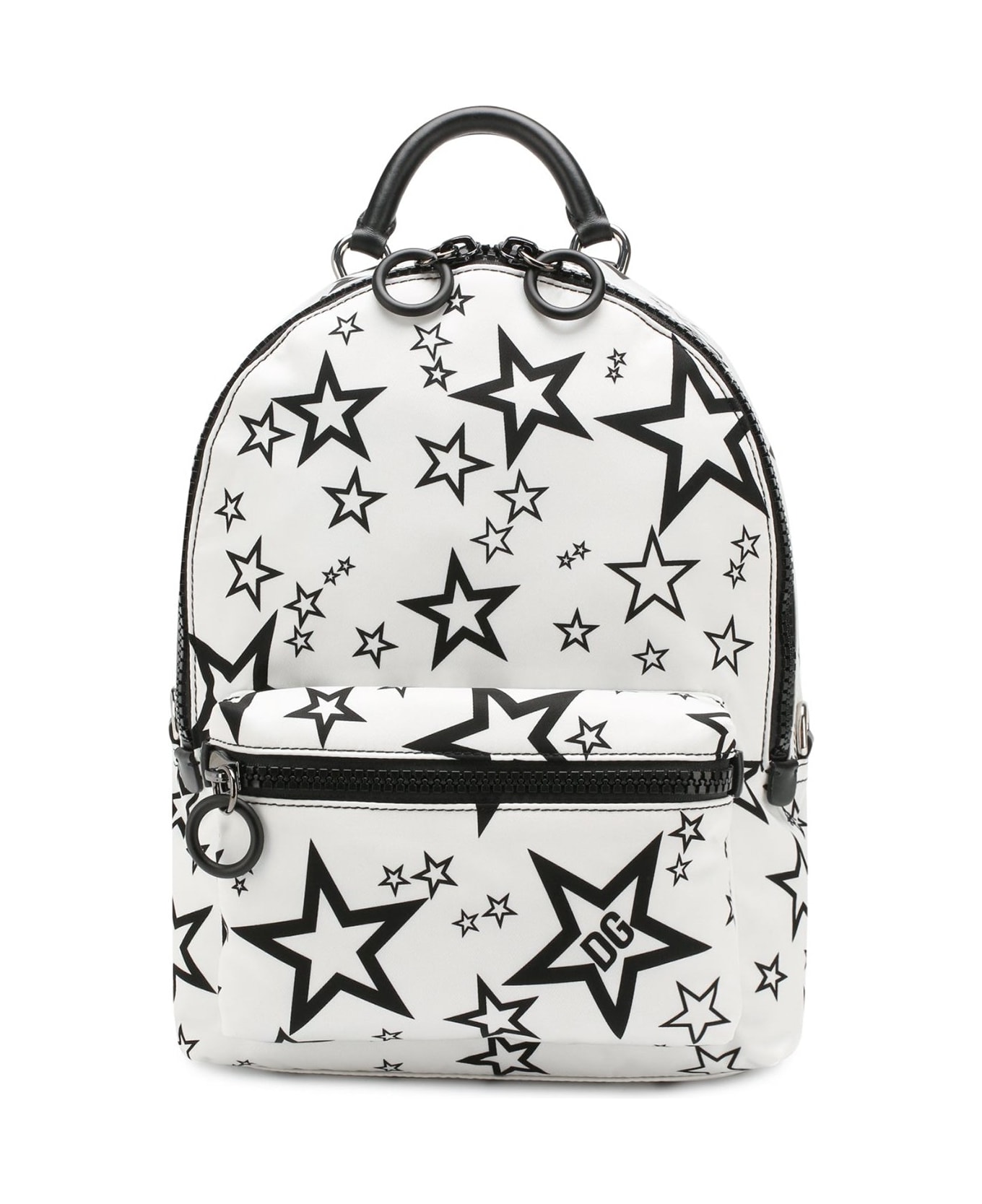 Dolce & Gabbana Stars Print Backpack - White
