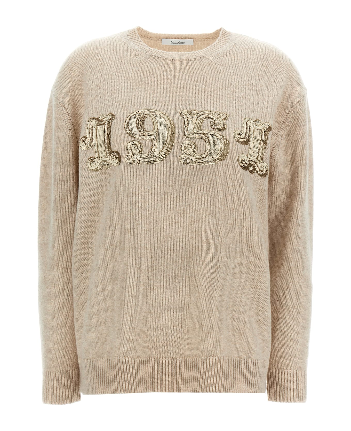 Max Mara 'plata' Sweater - Beige