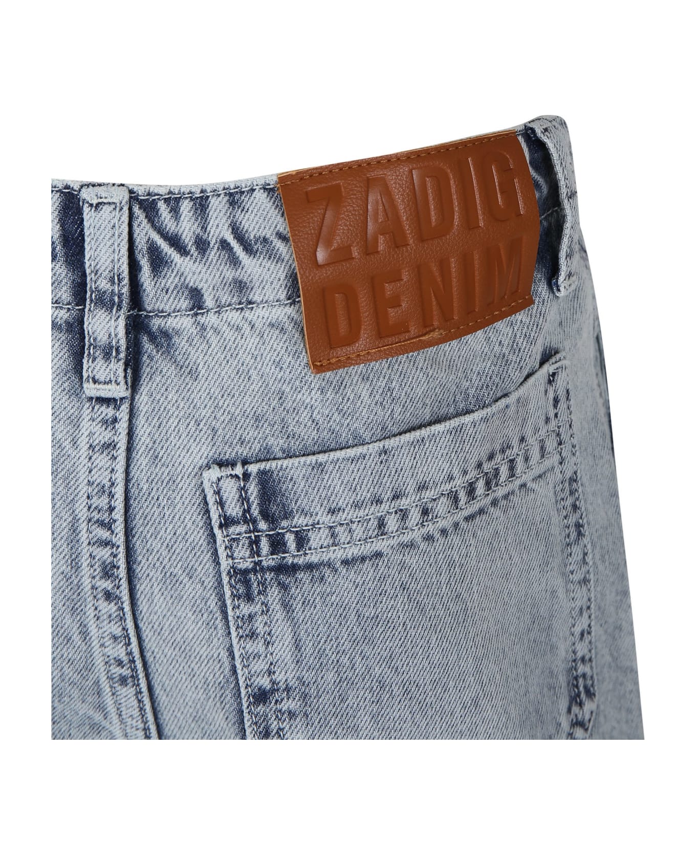 Zadig & Voltaire Denim Shorts For Boy - Denim ボトムス