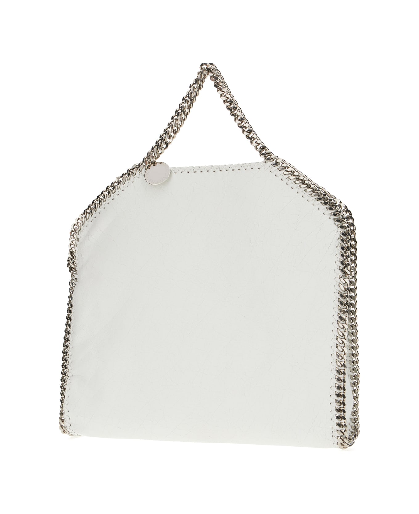 Stella McCartney White Alter Mat Falabella Handbag - MAT SNOW