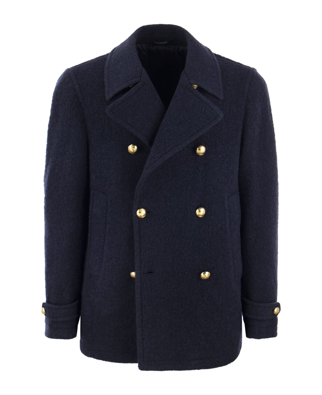 Tagliatore Double-breasted Coat - Navy Blue
